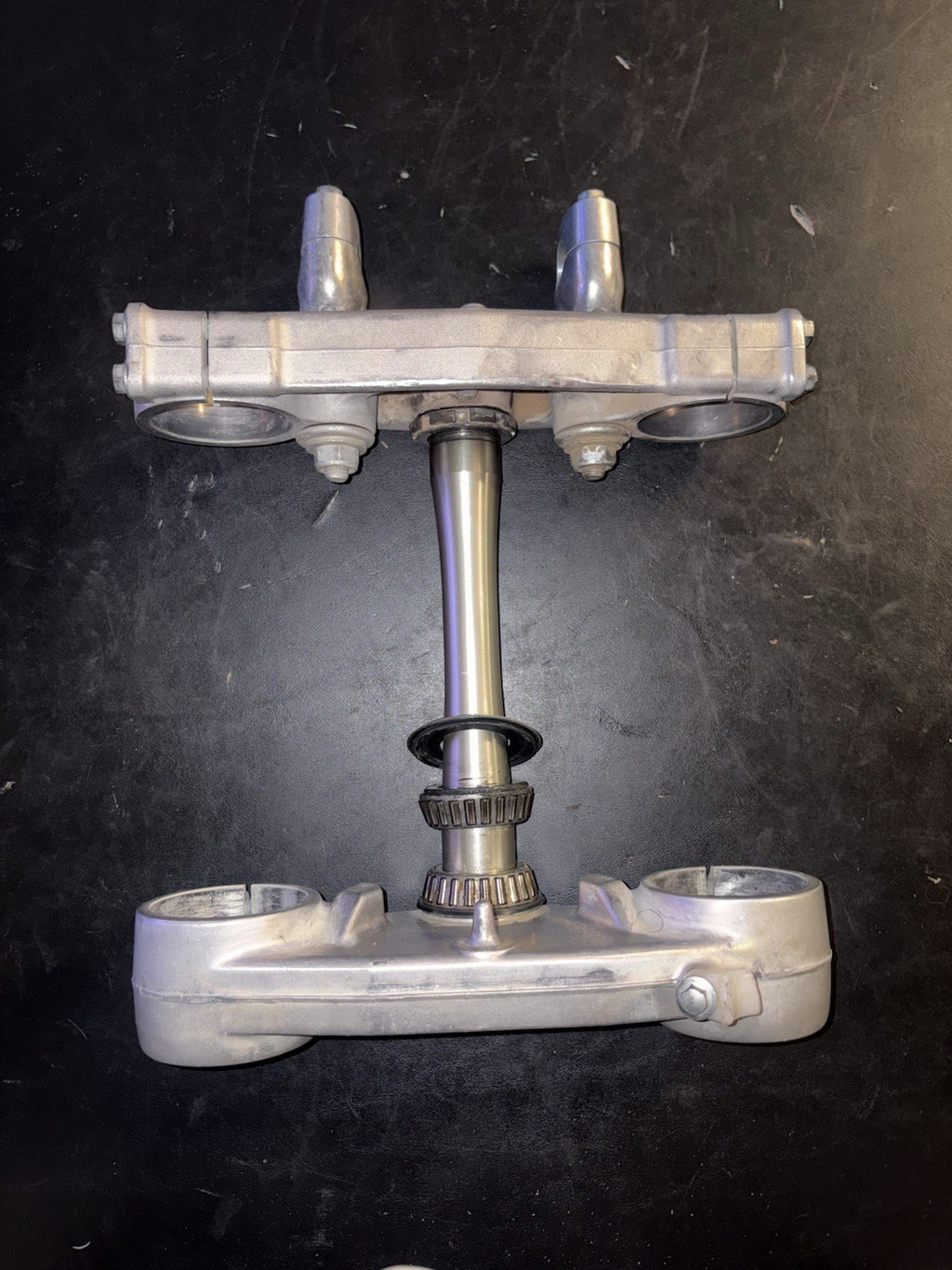 2006 2007 2005 Honda Crf250r OEM Triple Tree Clamps Steering Stem Bar Mounts