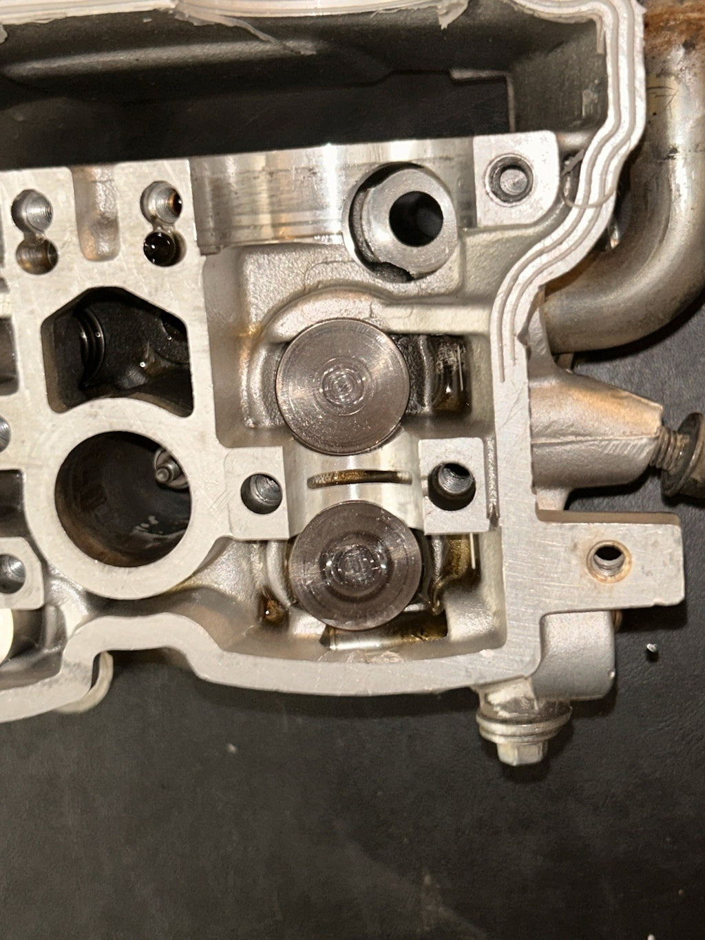 2004 Yamaha Yz250f OEM Cylinder Head Complete Valves Valve Train Assembly Top
