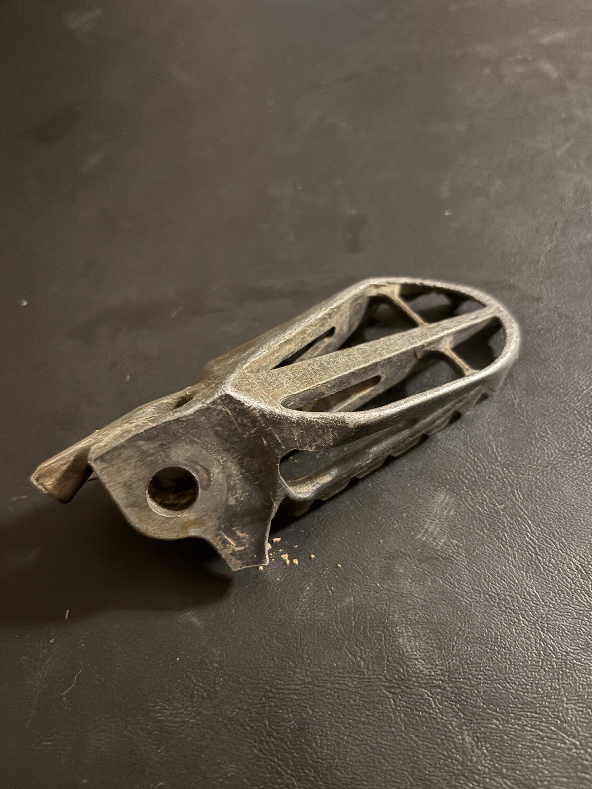 CRF450R FOOTPEGS KIT FOOT PEGS RESTS GENUINE OEM HONDA CRF 450 R (2004-2008)