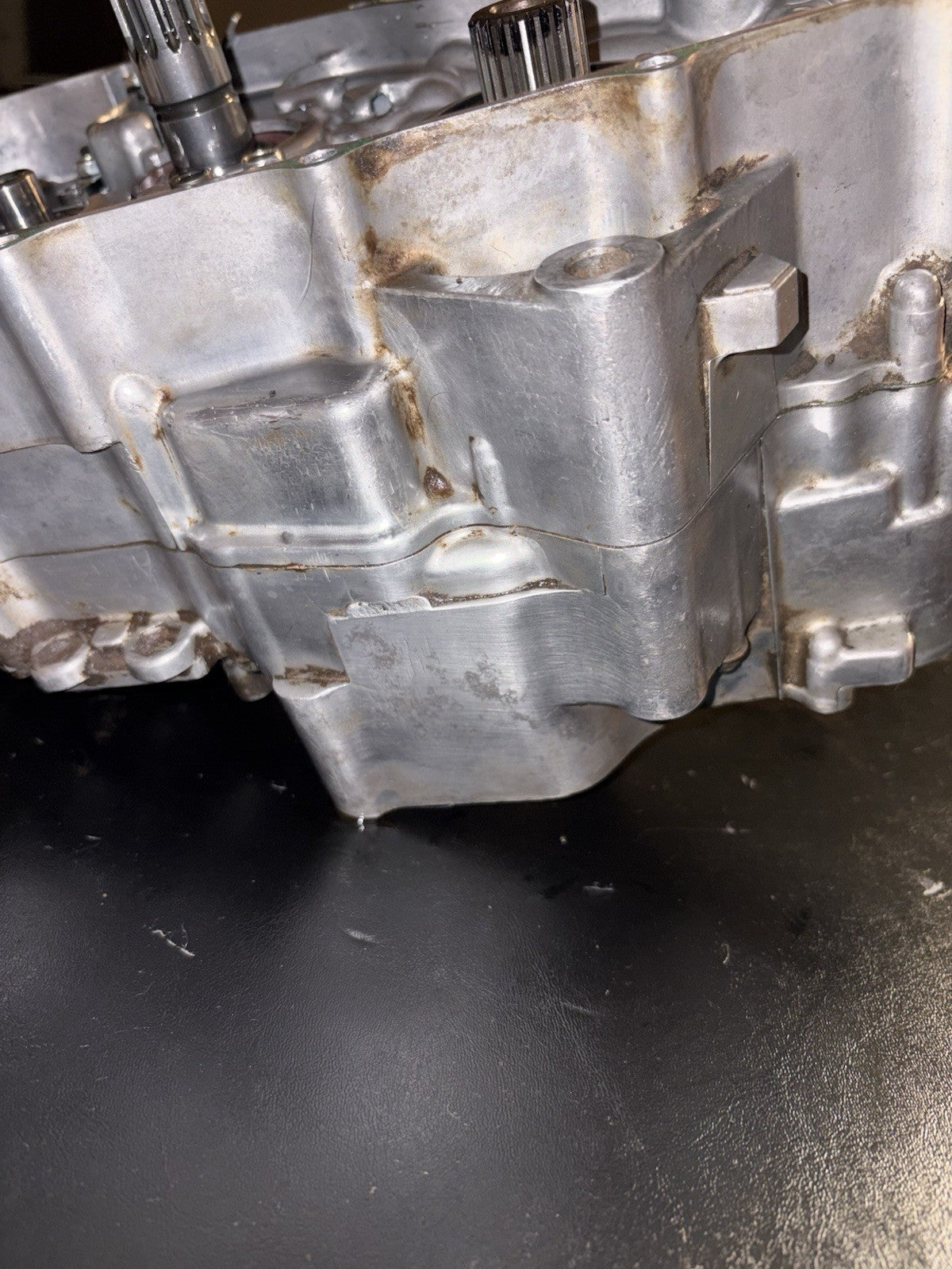 2008 Honda CRF450R Engine Transmission Bottom End Crankcase Crank Case Block Box