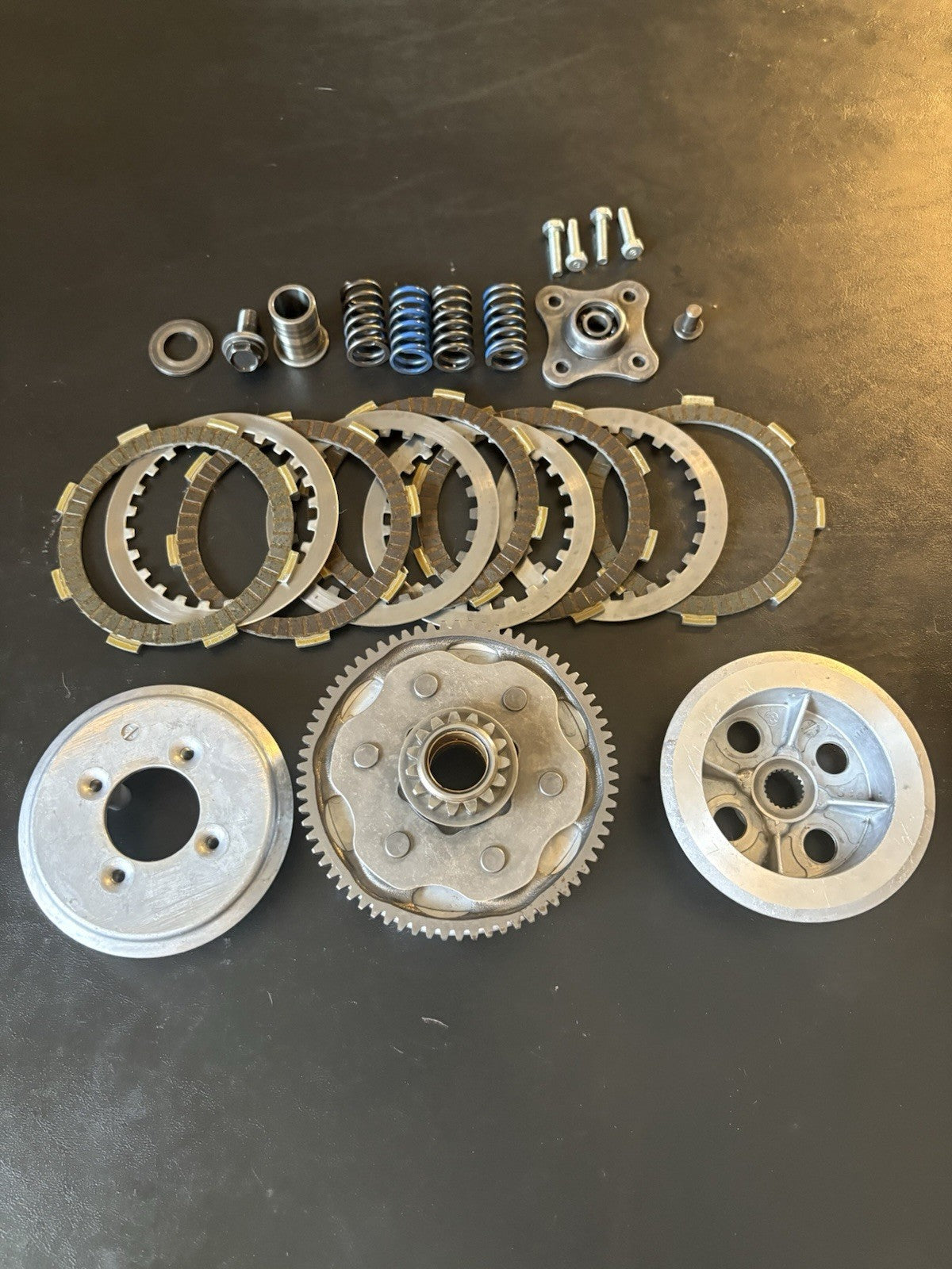 2003 Cr85 Cr 85 R B OEM Clutch Basket Assembly Inner Outer Hub Plates Springs