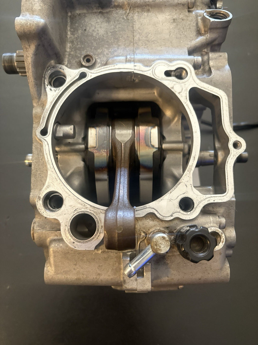 2006-2009 Yamaha YZ450F Crankcase Engine Crank Case Bottom End Crankshaft Tranny