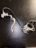 2016 - 2018 Suzuki RMZ250 OEM Rear Back Brake Caliper Master Cylinder Hose Pedal