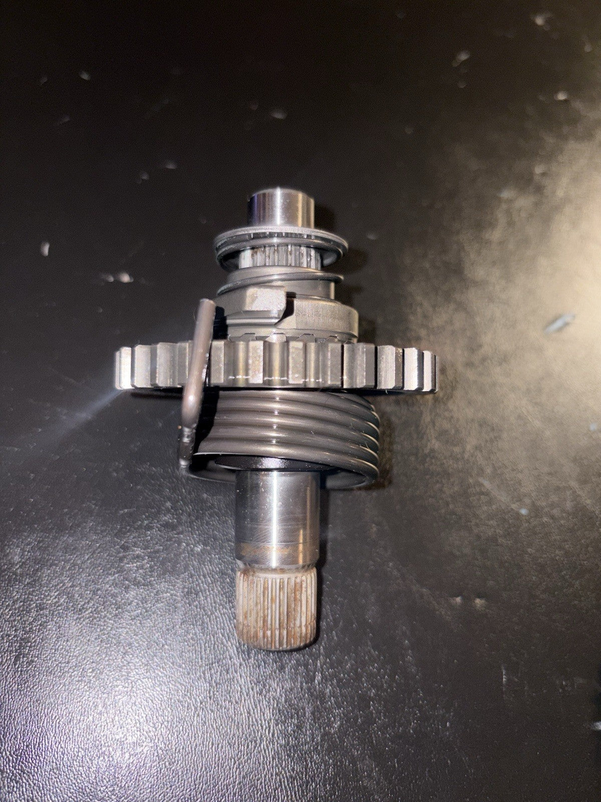 2016 Yamaha Yz450f OEM Kick Start Starter Shaft Mechanism Spindle Spring Gear