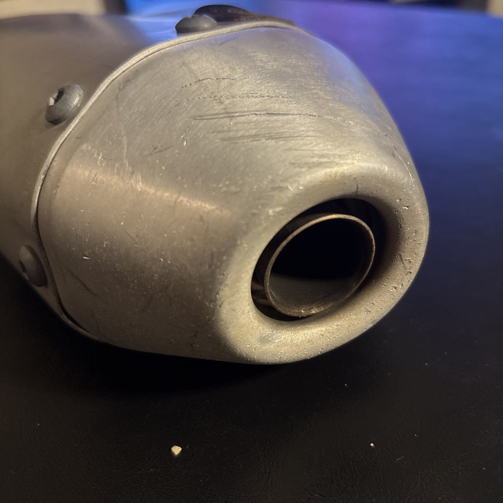 2019 HONDA CRF450R OEM LEFT MUFFLER EXHAUST SILENCER SLIP ON PIPE