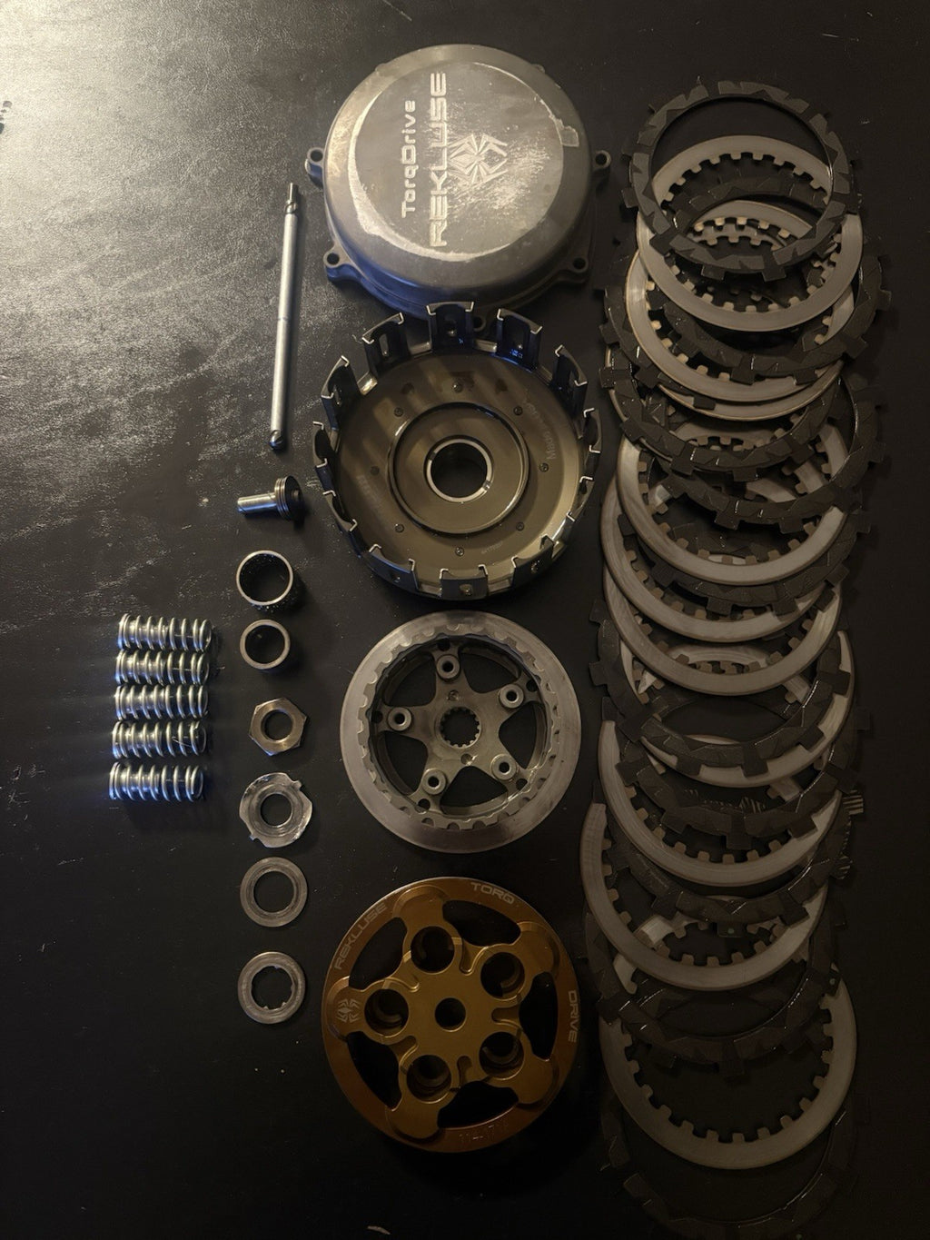 2015 Yamaha Yz250f Rekluse Core Manual Torq Drive Clutch Hinson Basket Assembly