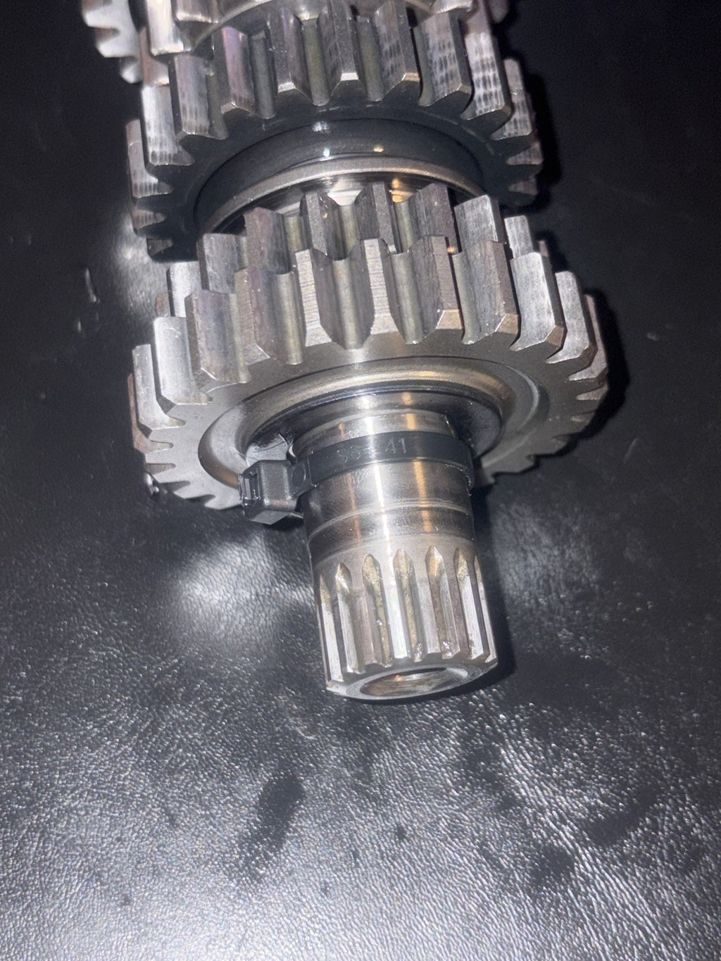 2000 Honda CR250R Transmission Countershaft Counter Shaft Gears Gear Complete