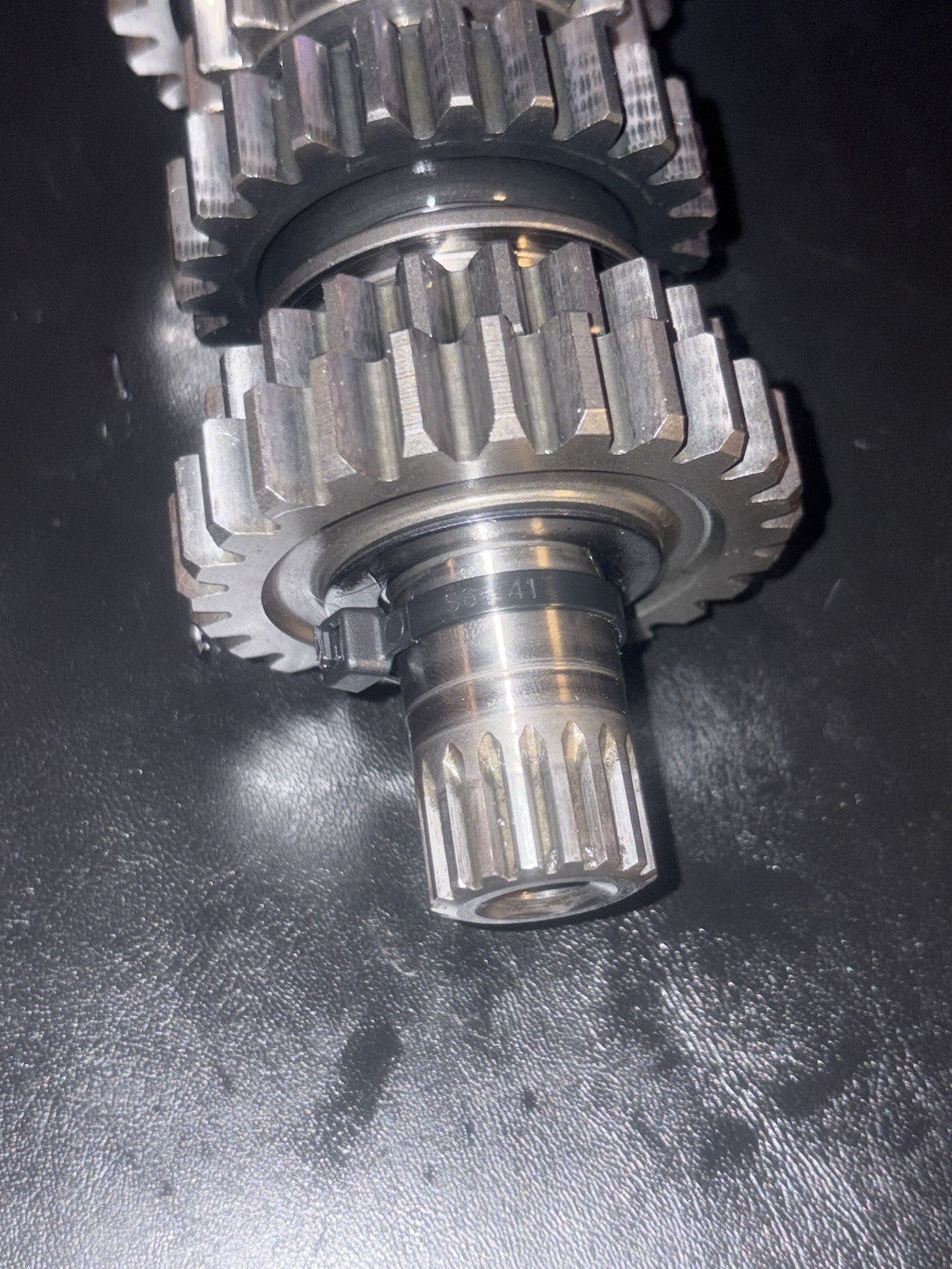 2000 Honda CR250R Transmission Countershaft Counter Shaft Gears Gear Complete