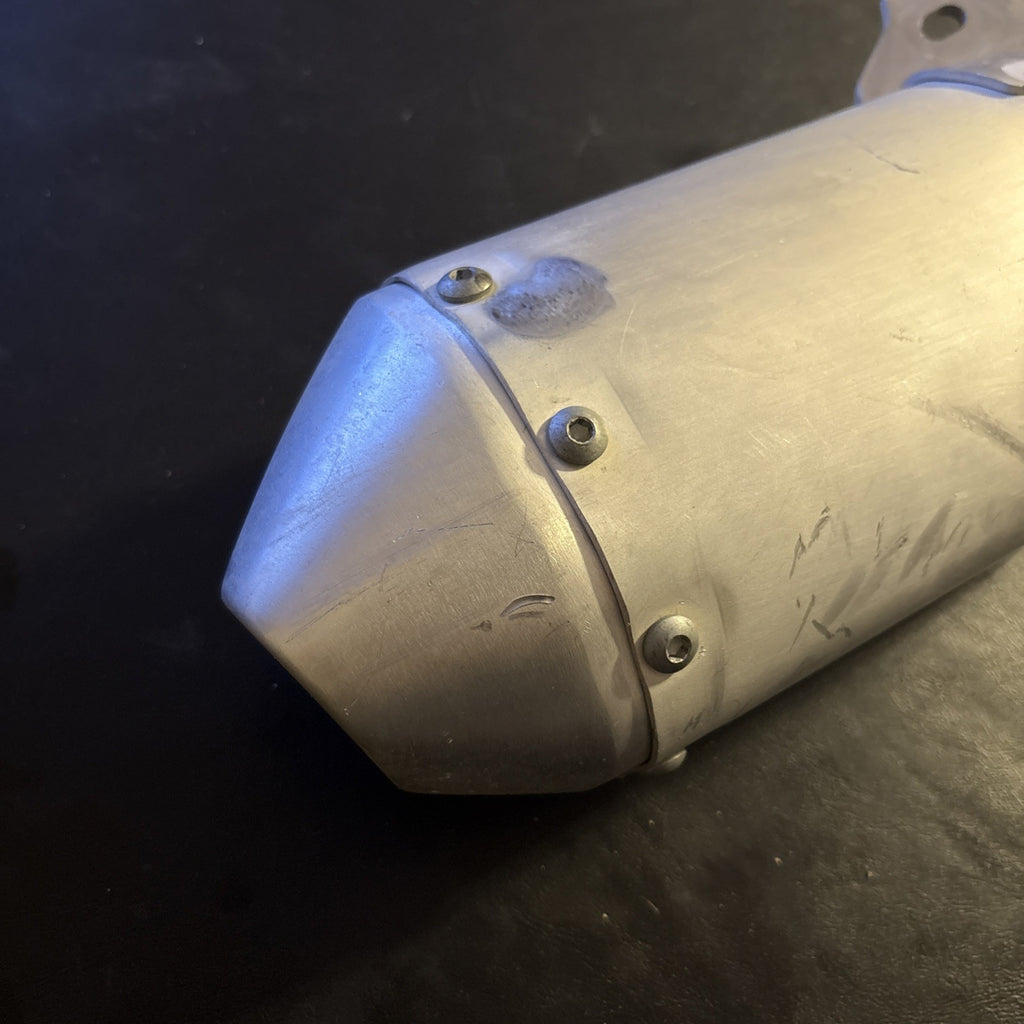 2019 HONDA CRF450R OEM RIGHT MUFFLER EXHAUST SILENCER SLIP ON PIPE