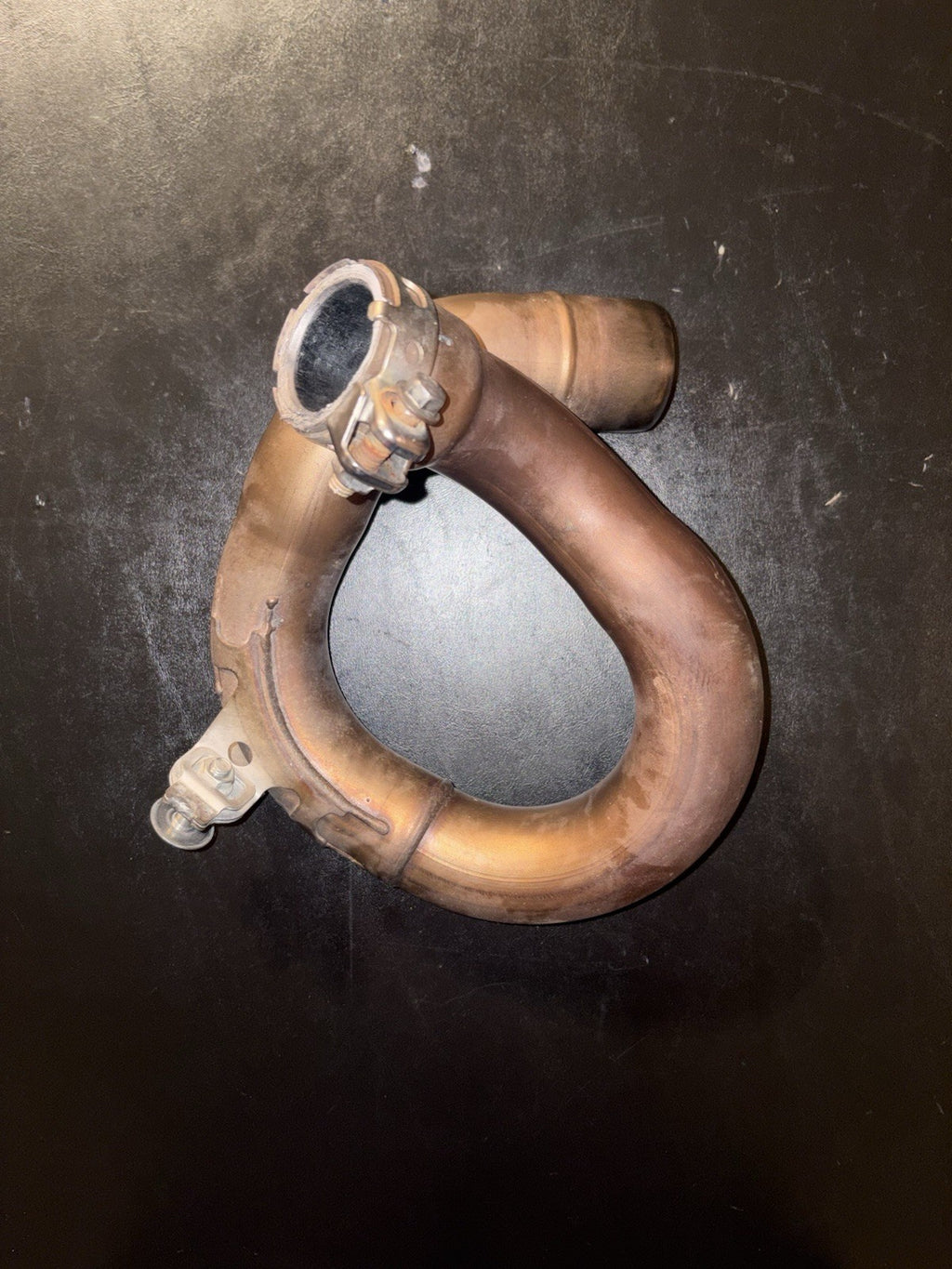 2010-2013 Yamaha YZ450F GENUINE OEM Header Mid Middle Pipe Exhaust Maniflod