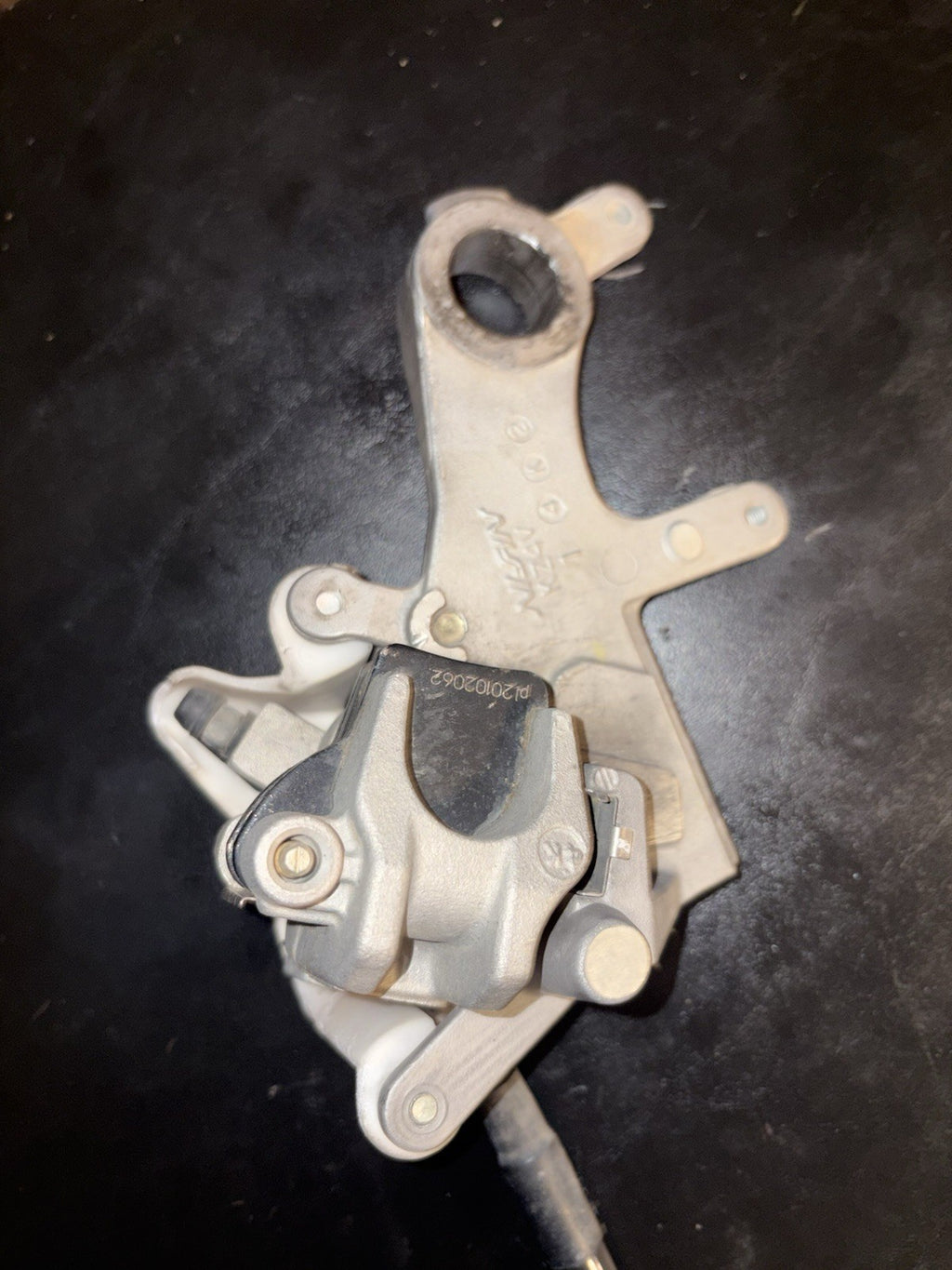 2005 Honda Crf250r OEM Rear Brake Assembly Master Cylinder Caliper Line
