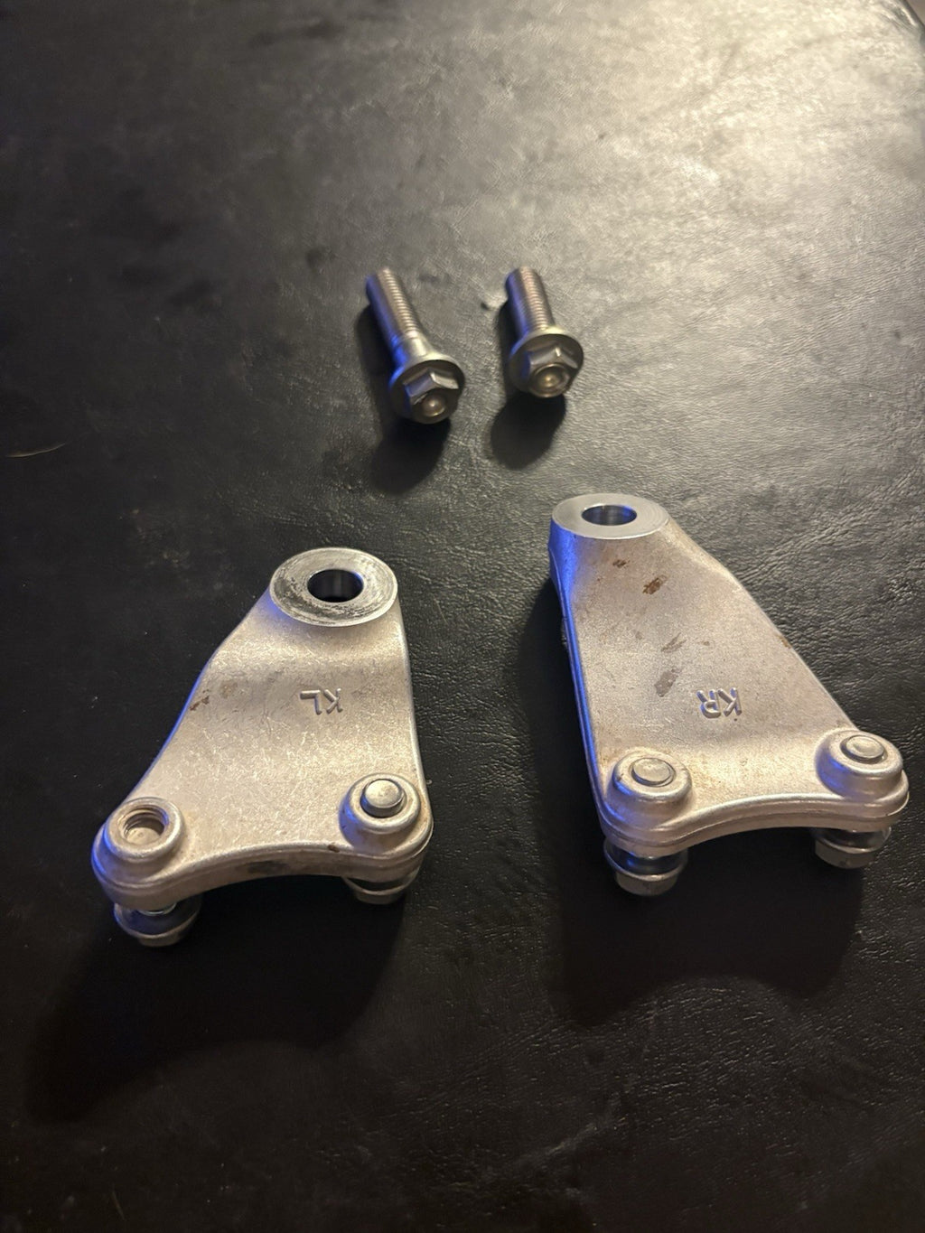 14-17 HONDA CRF250R OEM ENGINE MOTOR MOUNT STAY HEAD BRACKETS BOLT 50407-KRN-A81