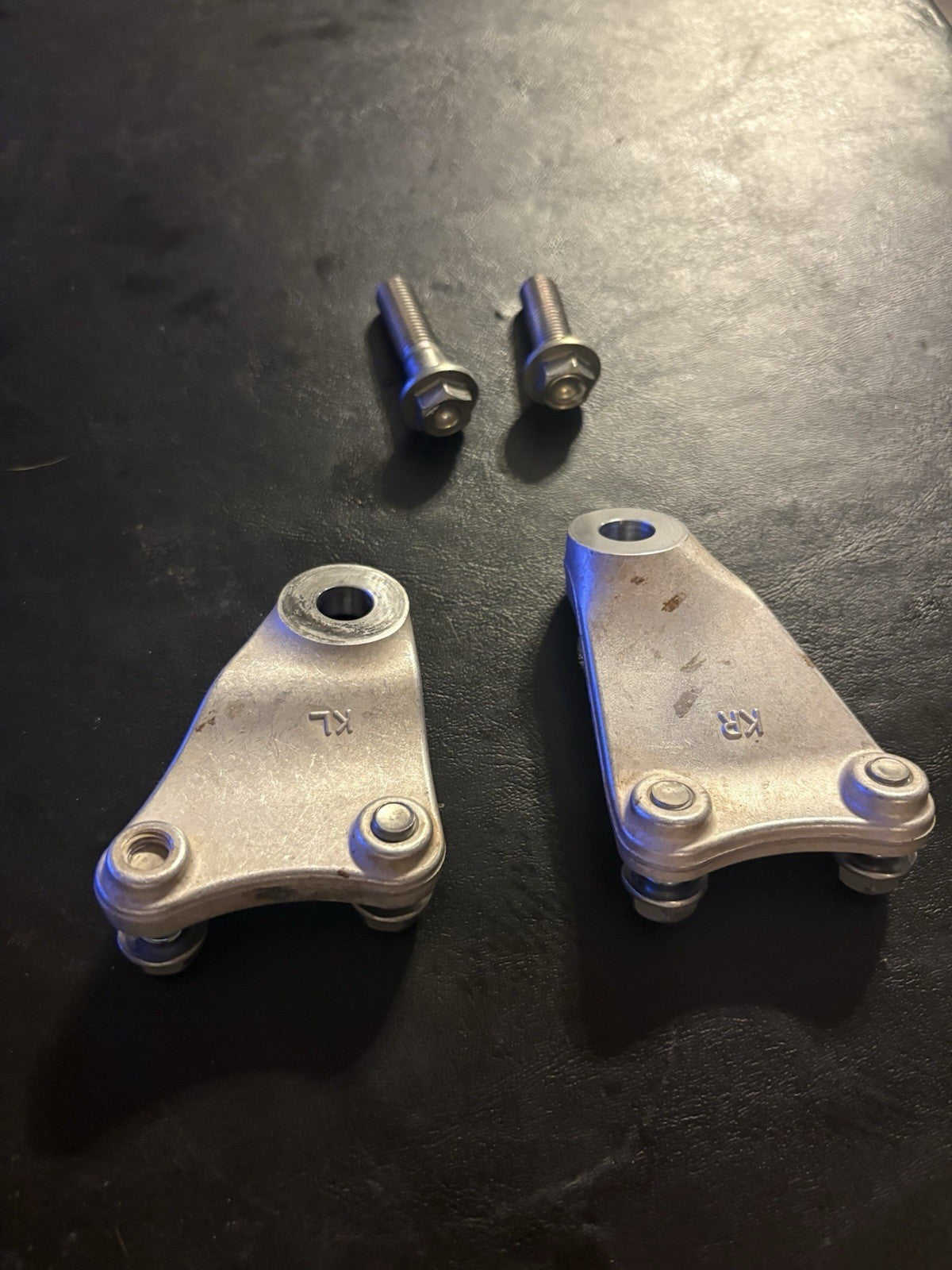 14-17 HONDA CRF250R OEM ENGINE MOTOR MOUNT STAY HEAD BRACKETS BOLT 50407-KRN-A81