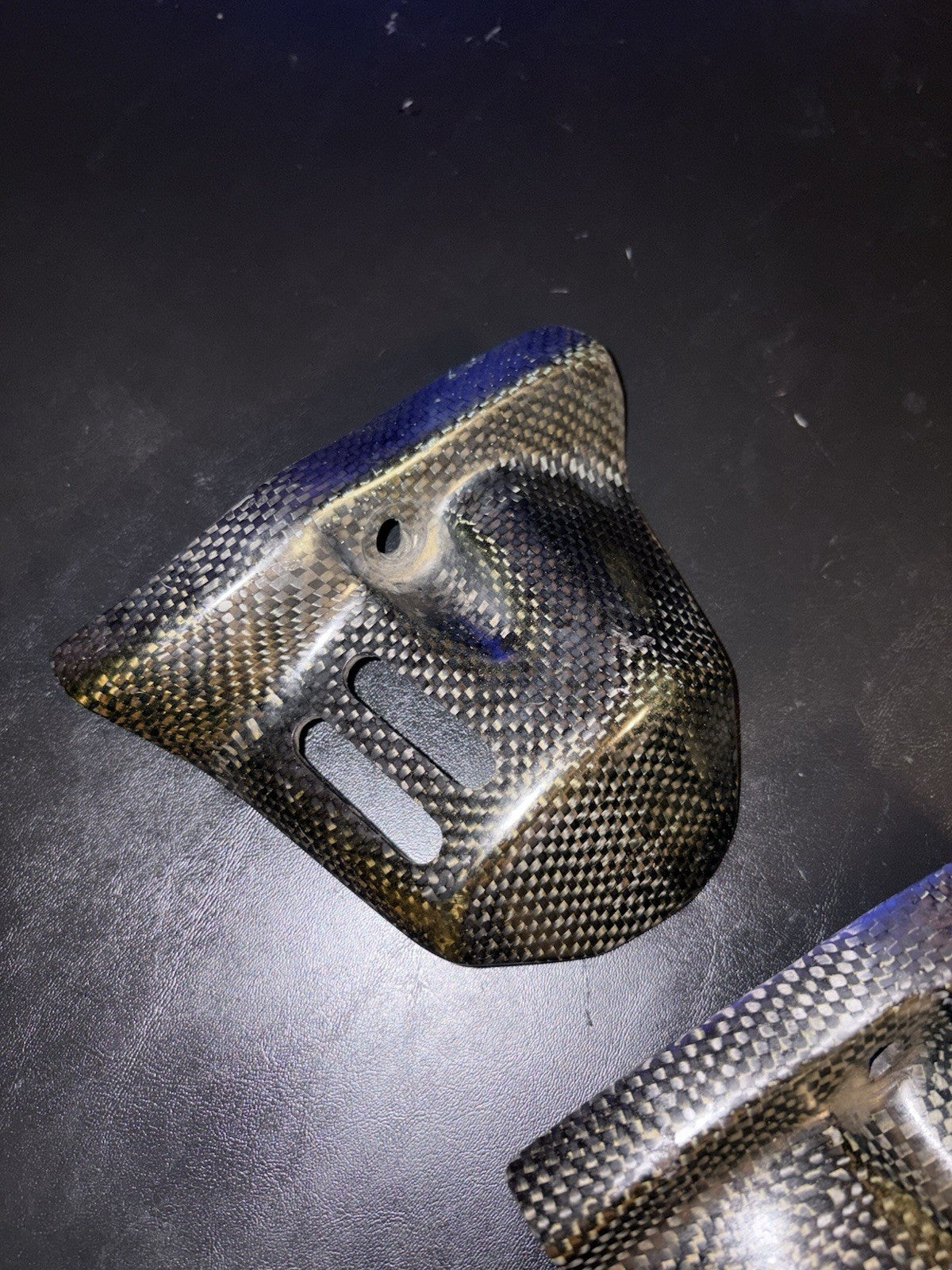 2005-2008 Honda Crf450r Light Speed 100% Carbon Fiber Engine Case Crash Guards
