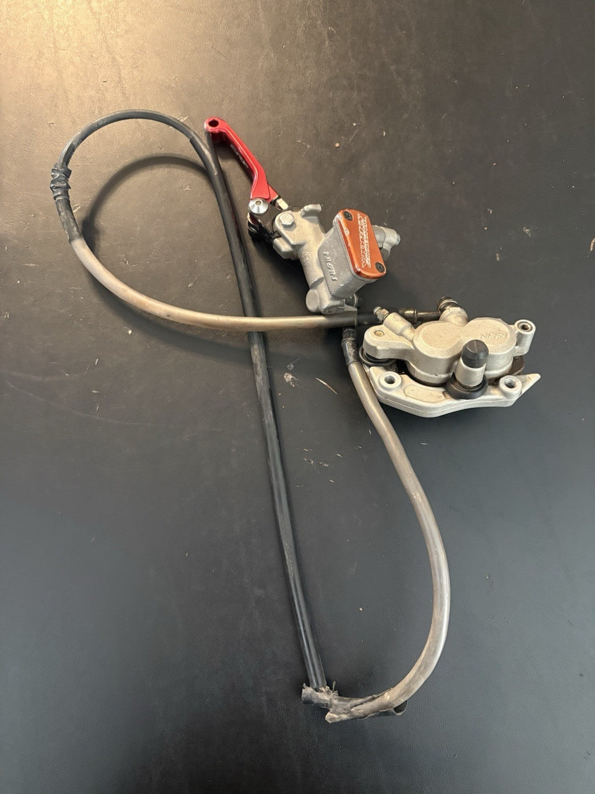 2006 Honda Crf250r Front Brake Assembly OEM Caliper Master Cylinder Line Lever