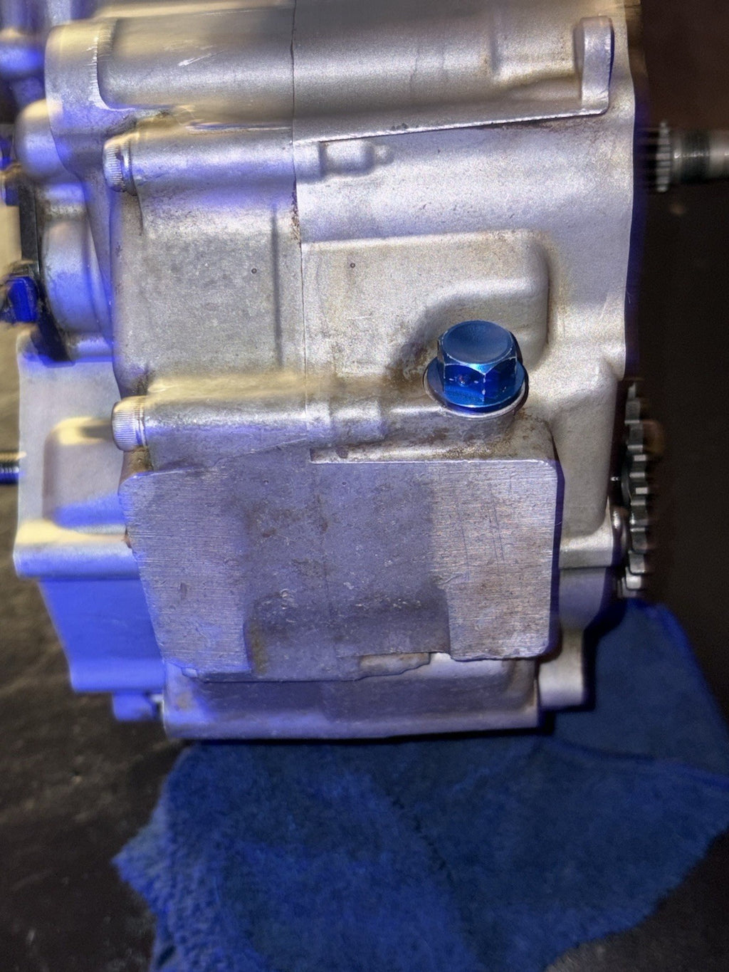 2015 Yamaha Yz250f OEM Complete Engine Bottom End Transmission Crankcase Cases