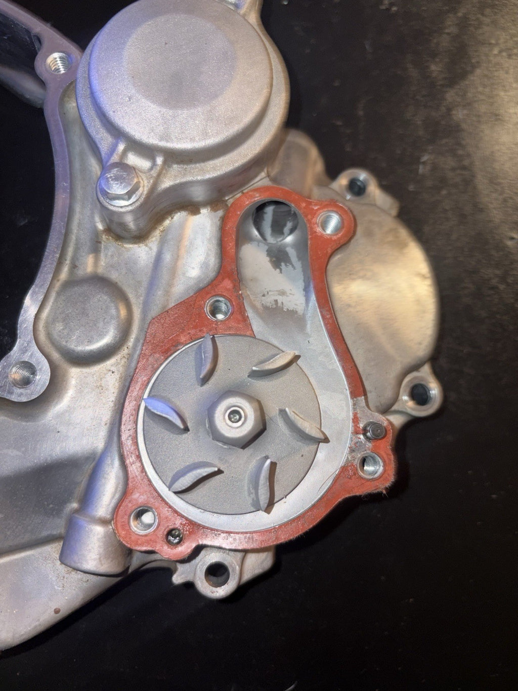 2014 - 2018 Yamaha YZ250F Inner Clutch Cover Boyeson Water Pump 1SM-15431-00-00