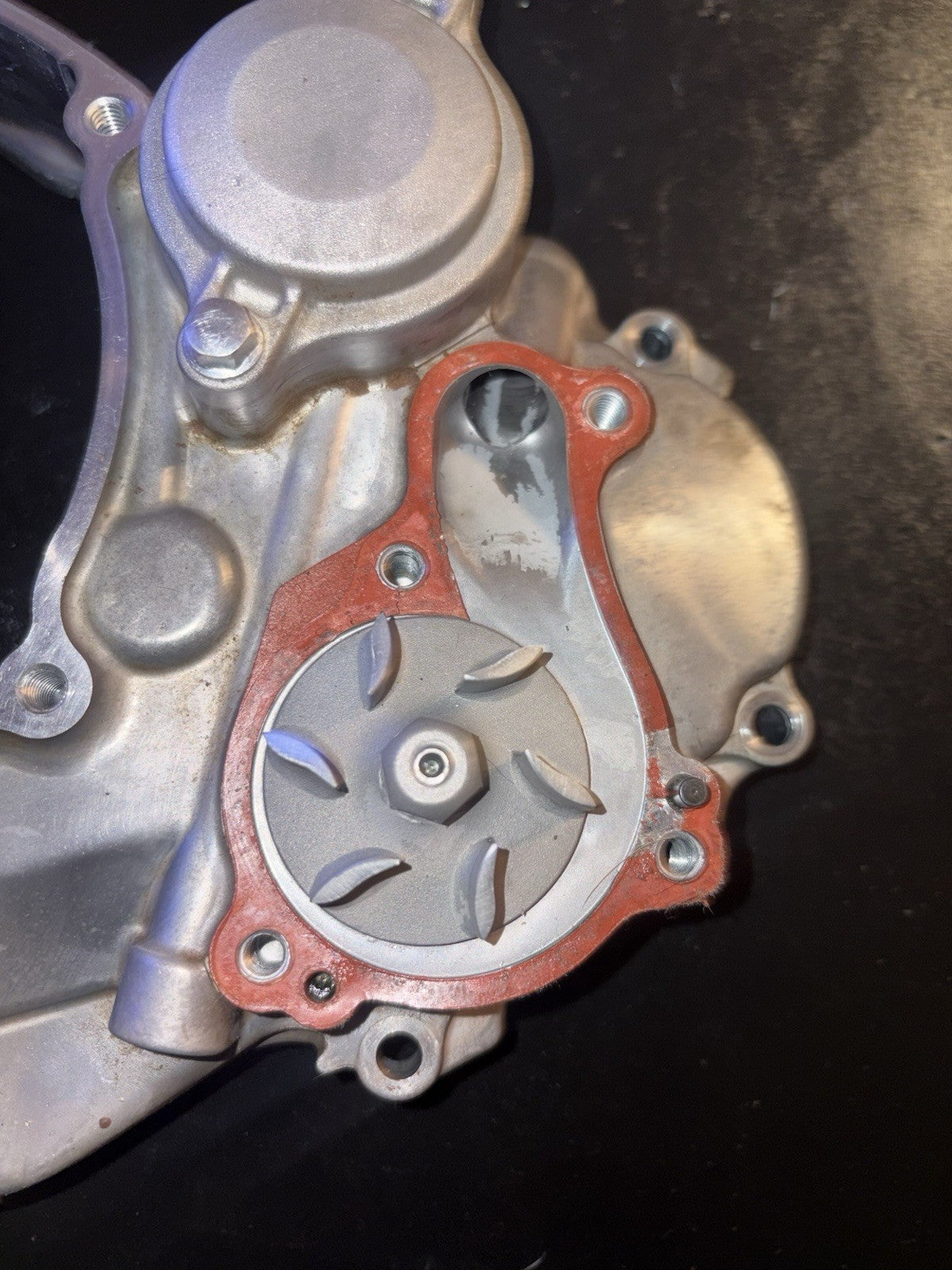 2014 - 2018 Yamaha YZ250F Inner Clutch Cover Boyeson Water Pump 1SM-15431-00-00