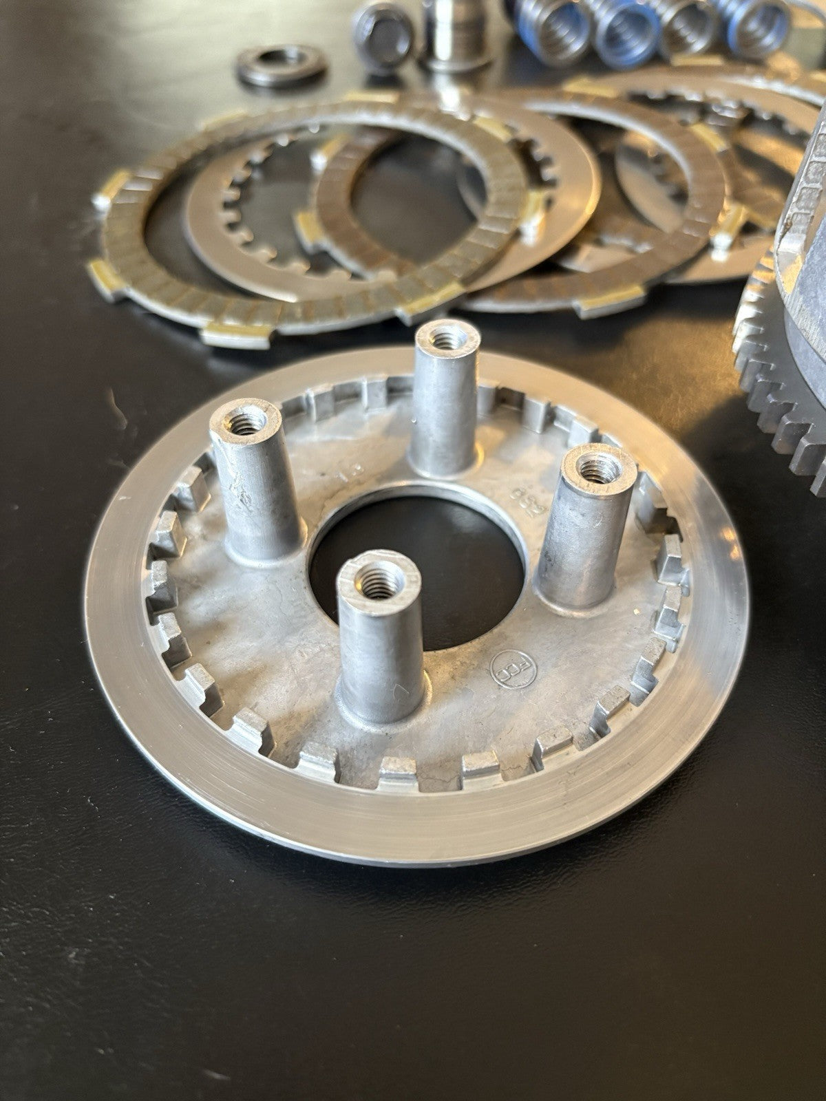 2003 Cr85 Cr 85 R B OEM Clutch Basket Assembly Inner Outer Hub Plates Springs