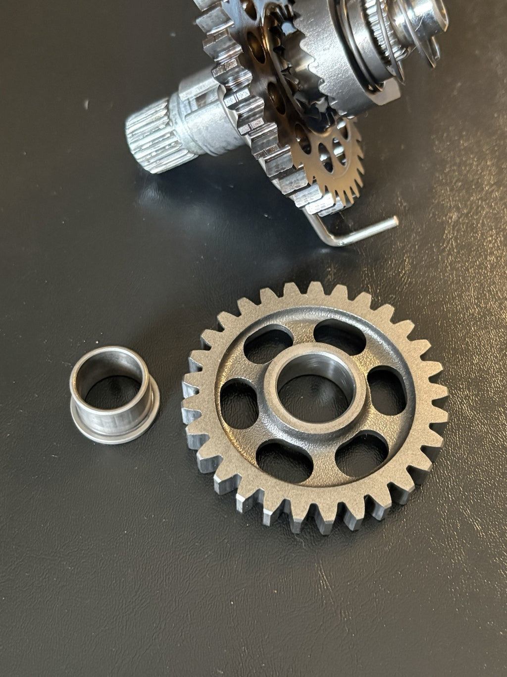 2004-2008 08 CRF450R CRF450 Kick Start Starter Mechanism Spindle Shaft Gear Axle