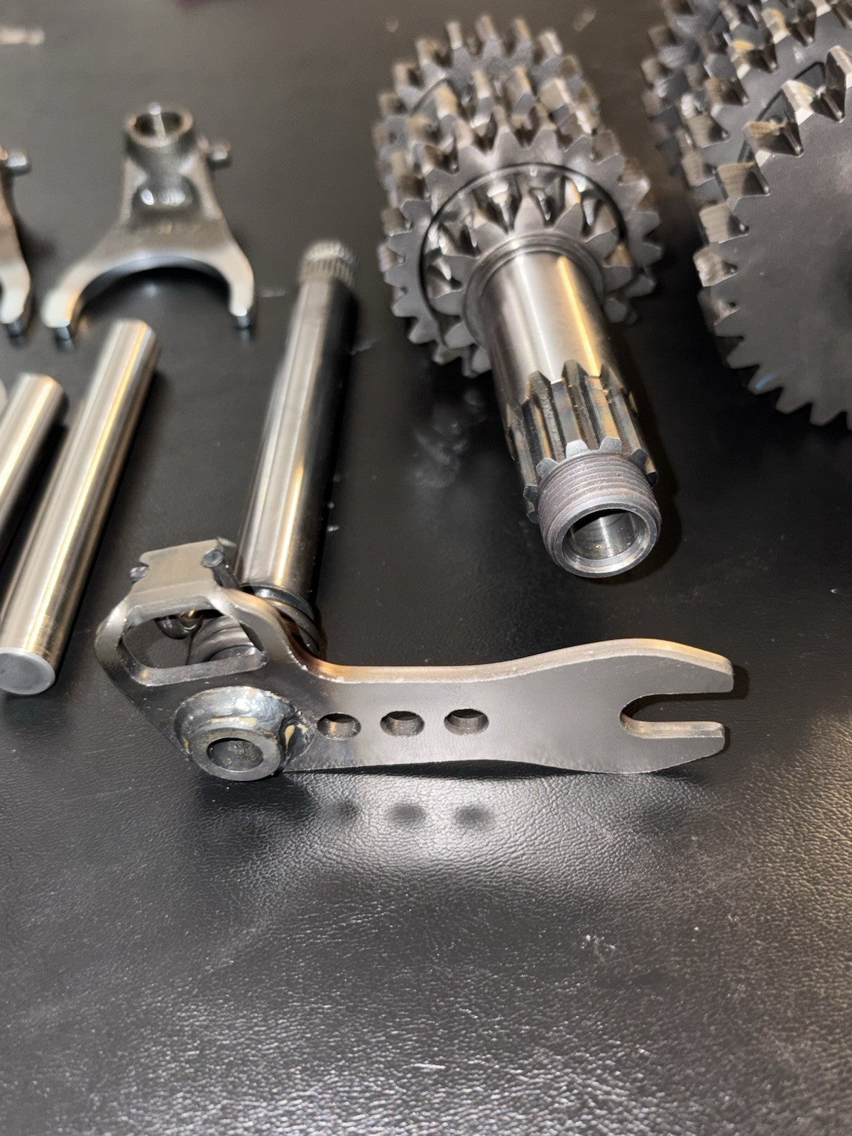 2016 Suzuki OEM RMZ250 RMZ 250 Transmission Gears Shaft Shift Mechanism Assembly