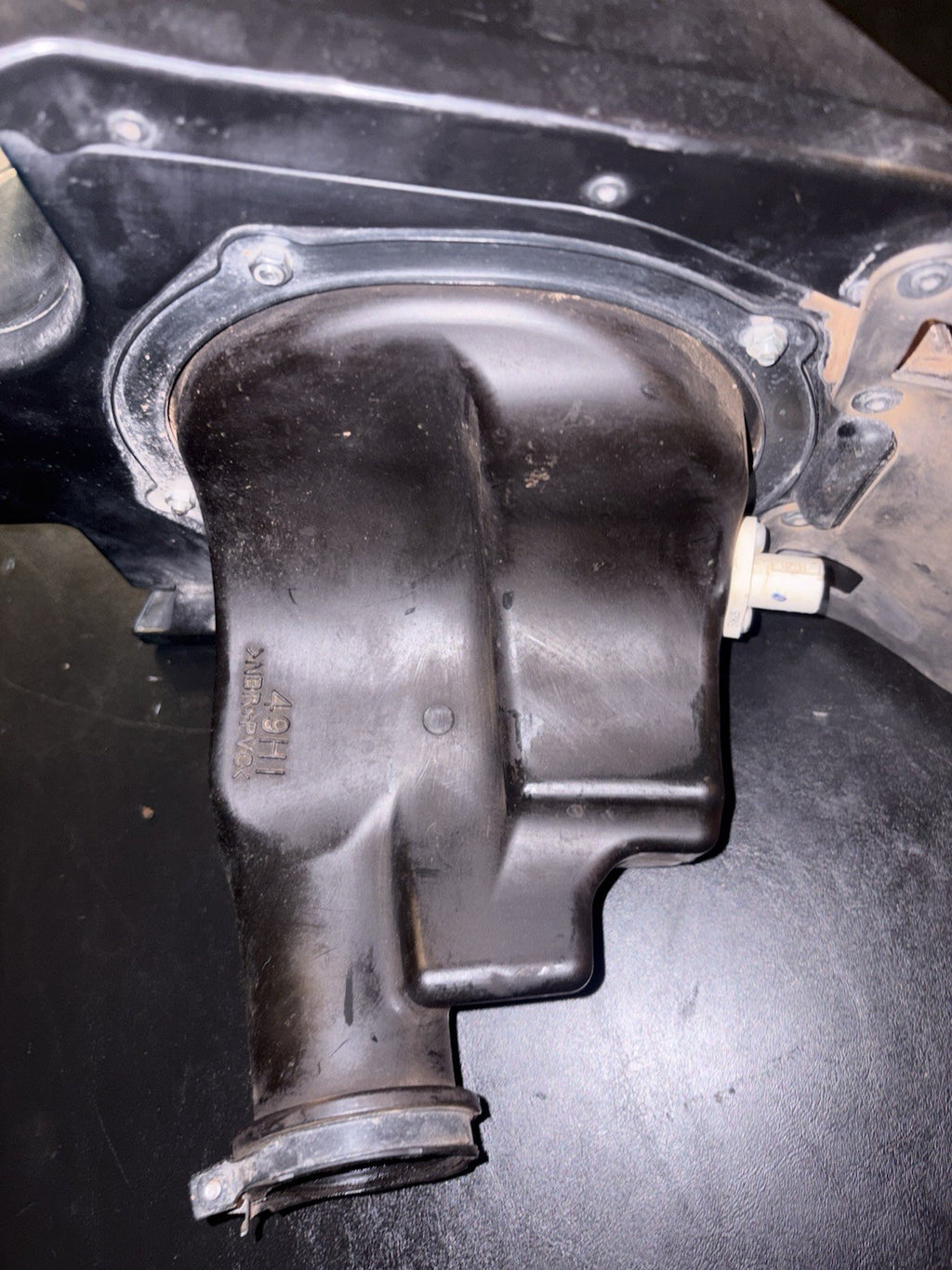 2013 - 2018 Suzuki RMZ250 OEM Airbox Intake Manifold Air Cleaner Case Boot Box