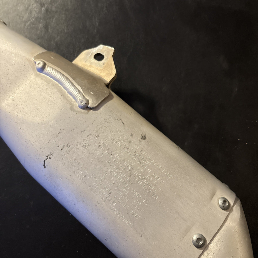 2019 HONDA CRF450R OEM RIGHT MUFFLER EXHAUST SILENCER SLIP ON PIPE