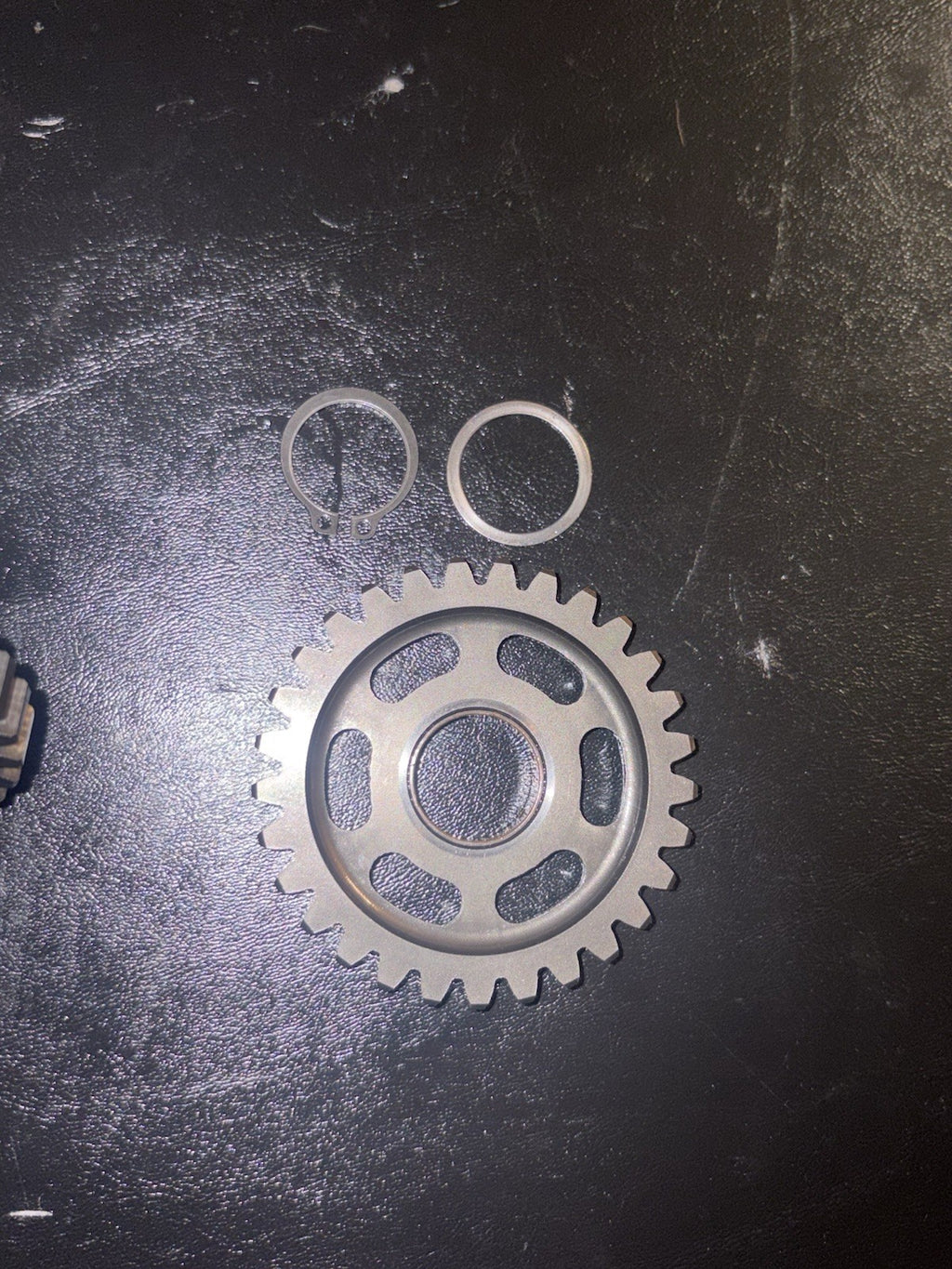 2012 06-17 YZ450F 07-18 WR450F Kick Starter Mechanism Shaft Gear Ratchet Spindle