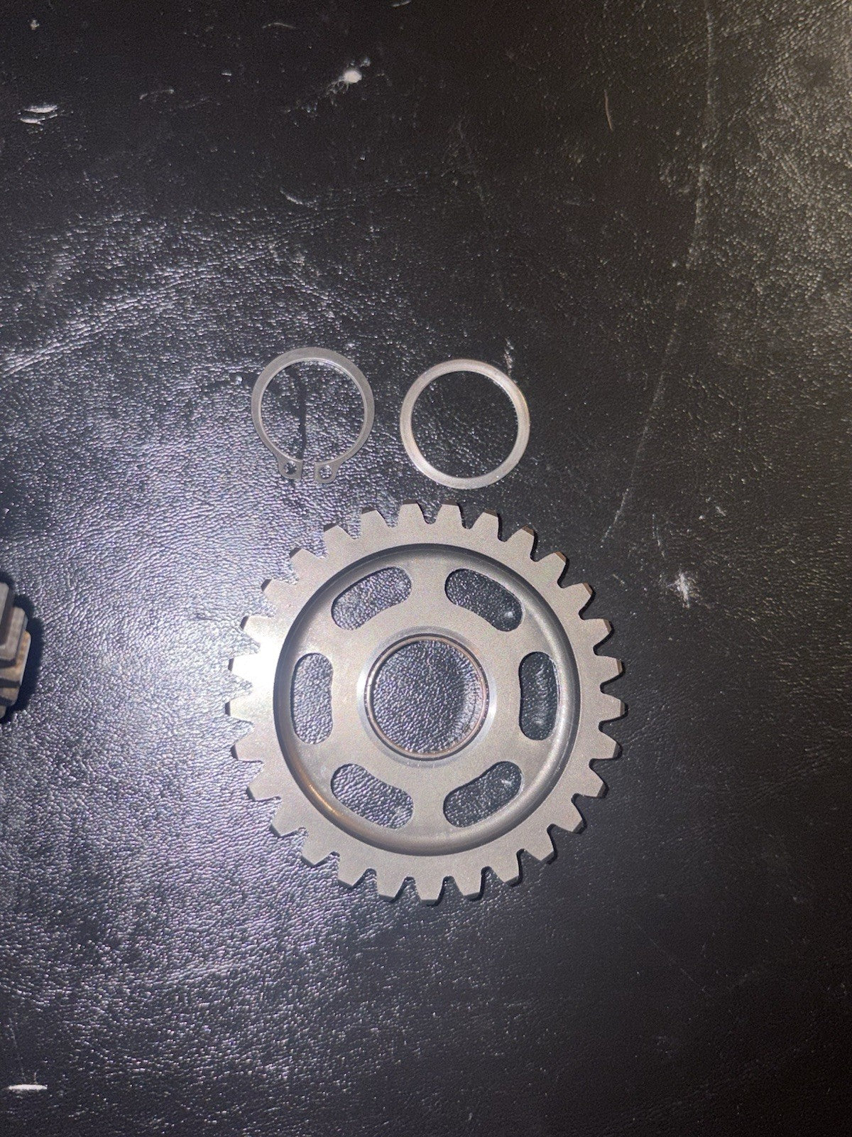 2012 06-17 YZ450F 07-18 WR450F Kick Starter Mechanism Shaft Gear Ratchet Spindle