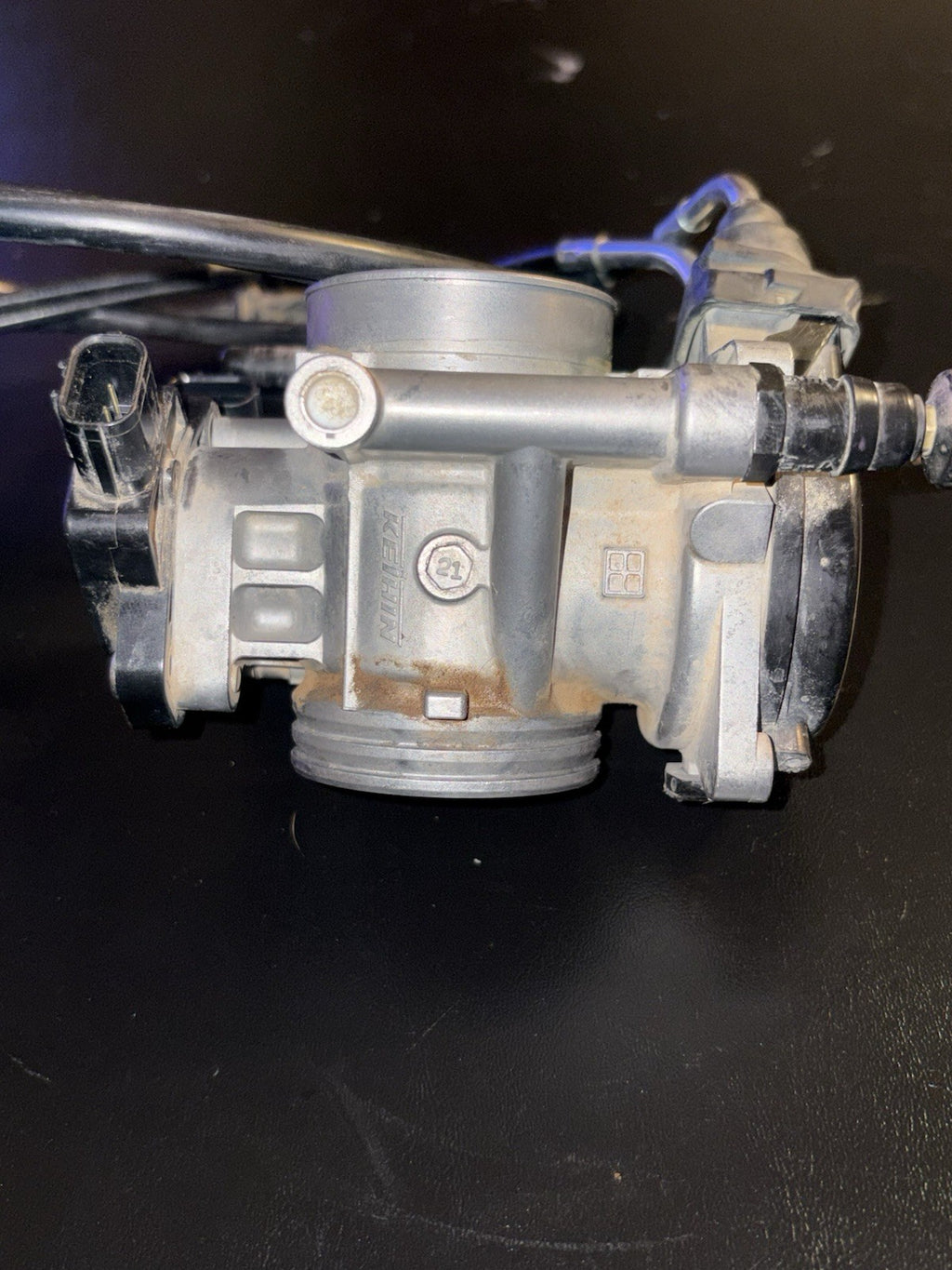 2016 Yamaha YZ450F OEM Throttle Body Assembly Cables Fuel Injector Sensors EFI