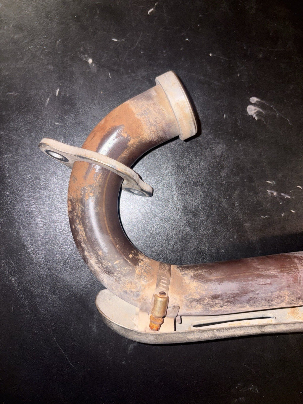 2006-2009 Honda Crf250r OEM Header Exhaust Pipe Heat Sheild Manifold