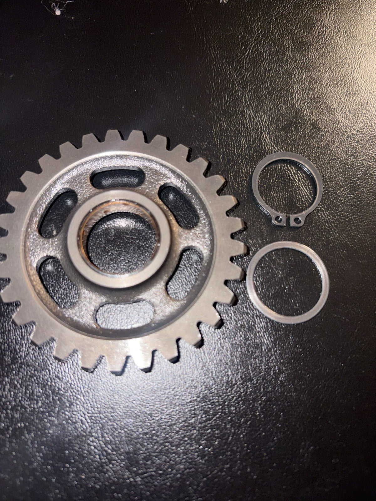 2016 Yamaha Yz450f OEM Kick Start Starter Shaft Mechanism Spindle Spring Gear