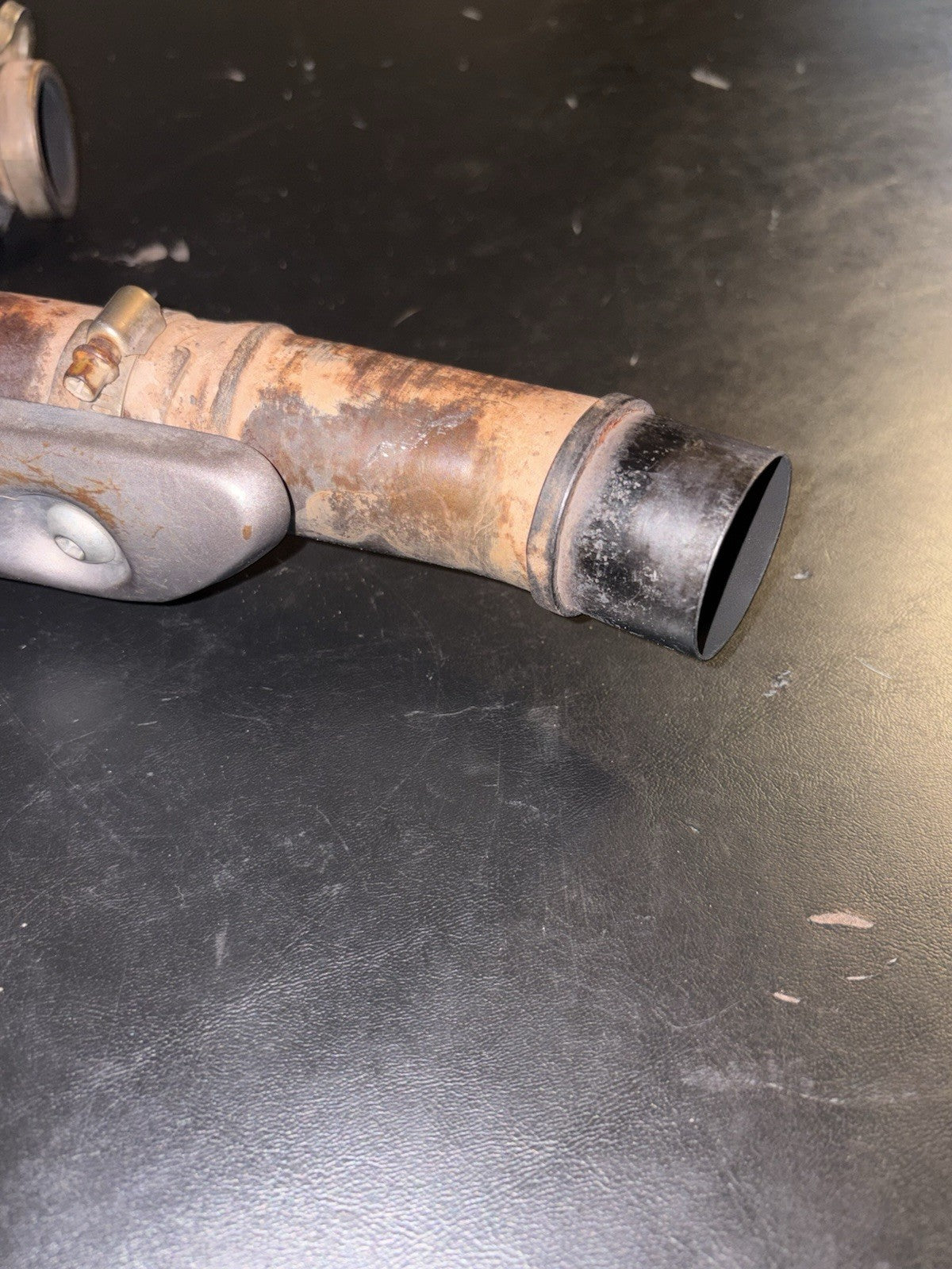 2006 - 2009 Honda Crf250r OEM Head Header Exhaust Pipe Heat Sheild Manifold
