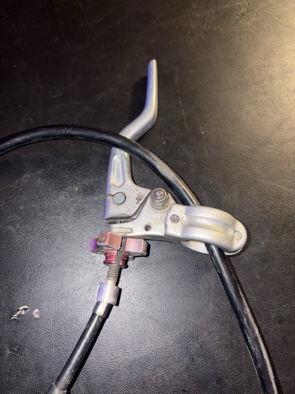 2003 Hond Cr250r OEM Clutch Perch Lever Mount Cable Assembly