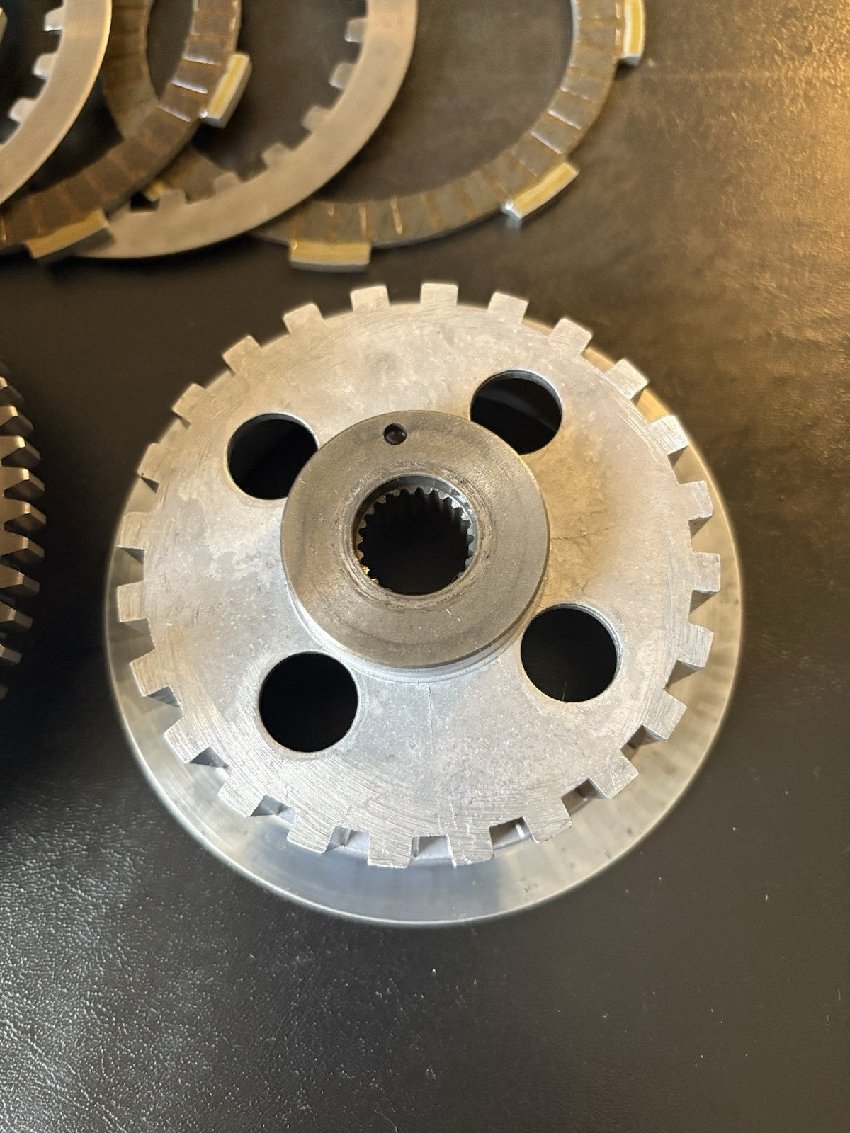 2003 Cr85 Cr 85 R B OEM Clutch Basket Assembly Inner Outer Hub Plates Springs