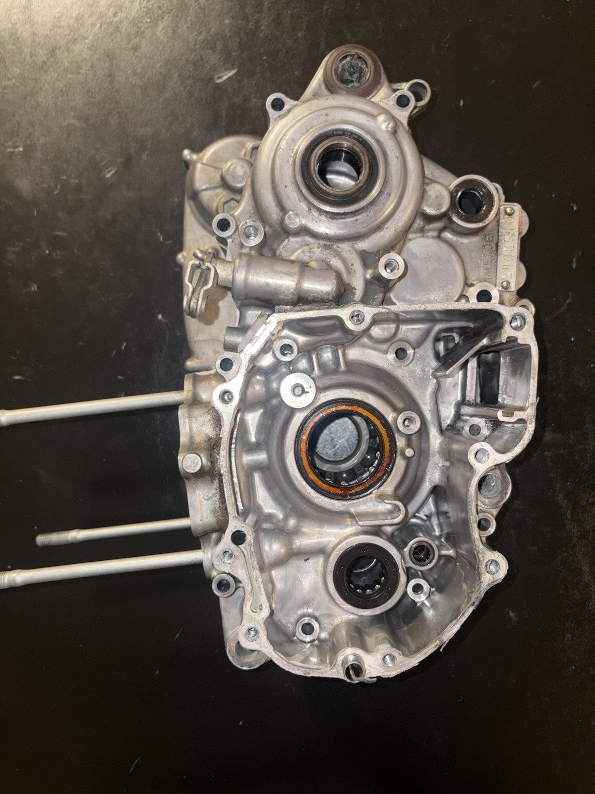 2008 Honda Crf250r OEM Engine Motor Bottom End Cases Crankcase Block Left Right