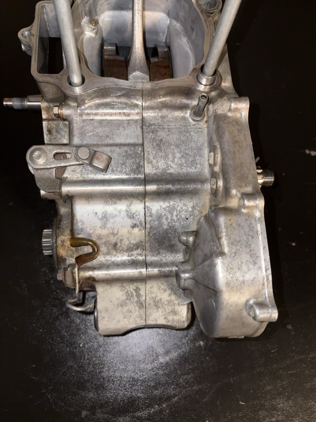 2008 Honda CRF450R Engine Transmission Bottom End Crankcase Crank Case Block Box