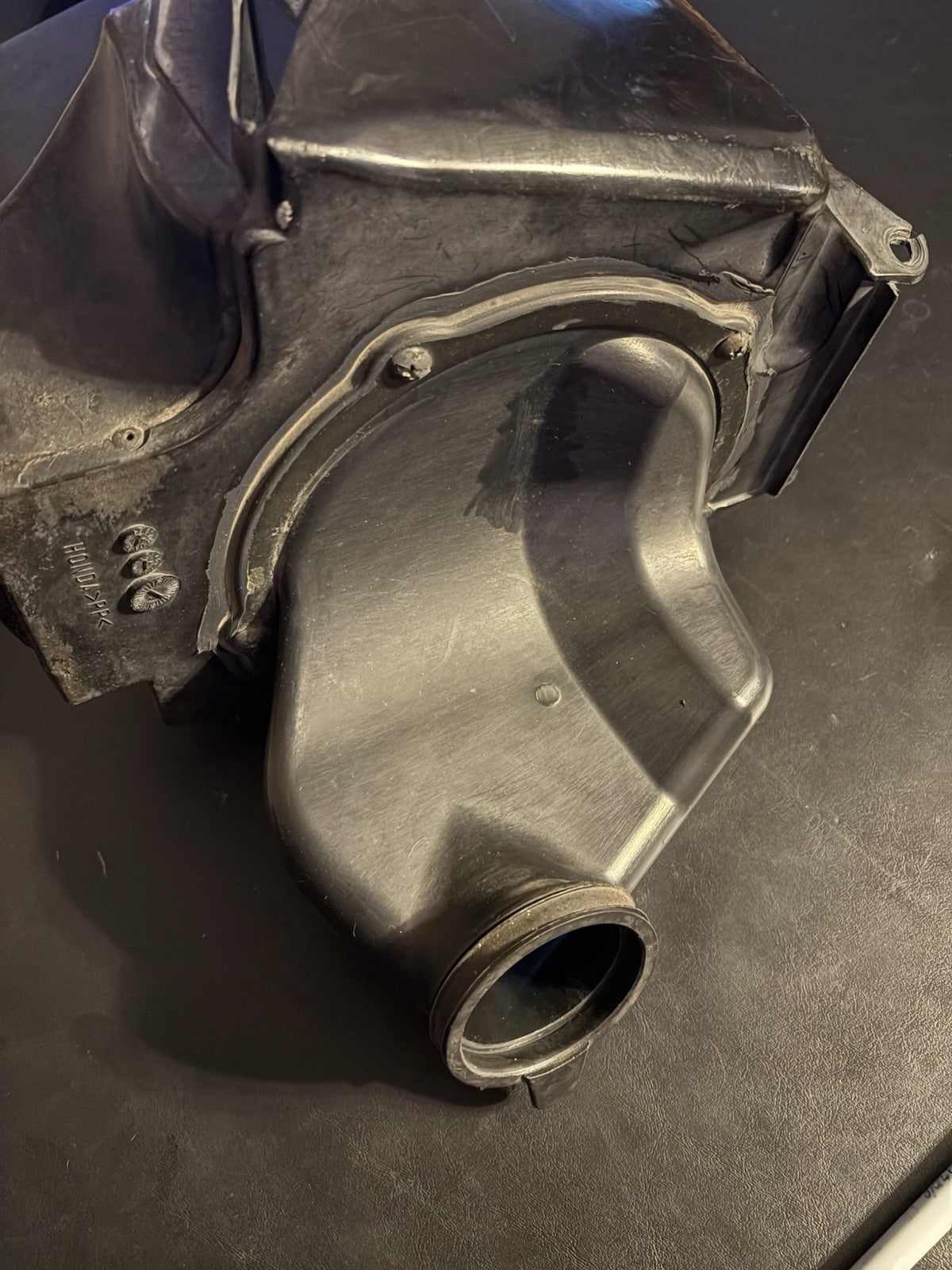 2003 HONDA CR250R OEM AIRBOX AIR CLEANER FILTER BOX INTAKE MANIFOLD BOOT ELEMENT