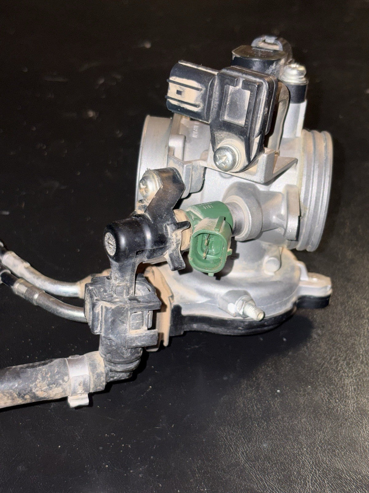 2012 Yamaha Yz450f  OEM Mikuni Throttle Body Fuel Injector Efi Cables Assembly