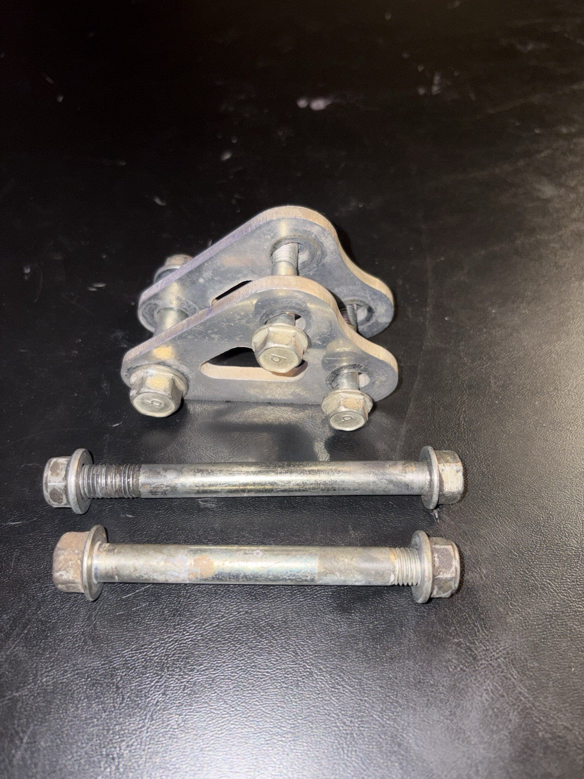 2001 Kawasaki KX250 OEM Motor Engine Mounts Hangers Stay Brackets Head Bottom