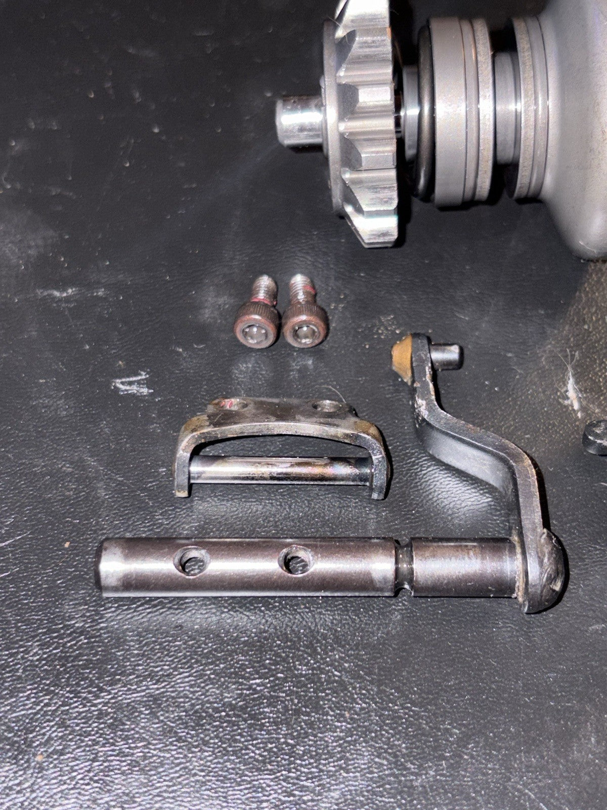 2001 99-02 KX250 KX 250 OEM Exhaust Power Valve Linkage Actuator Arm Governor