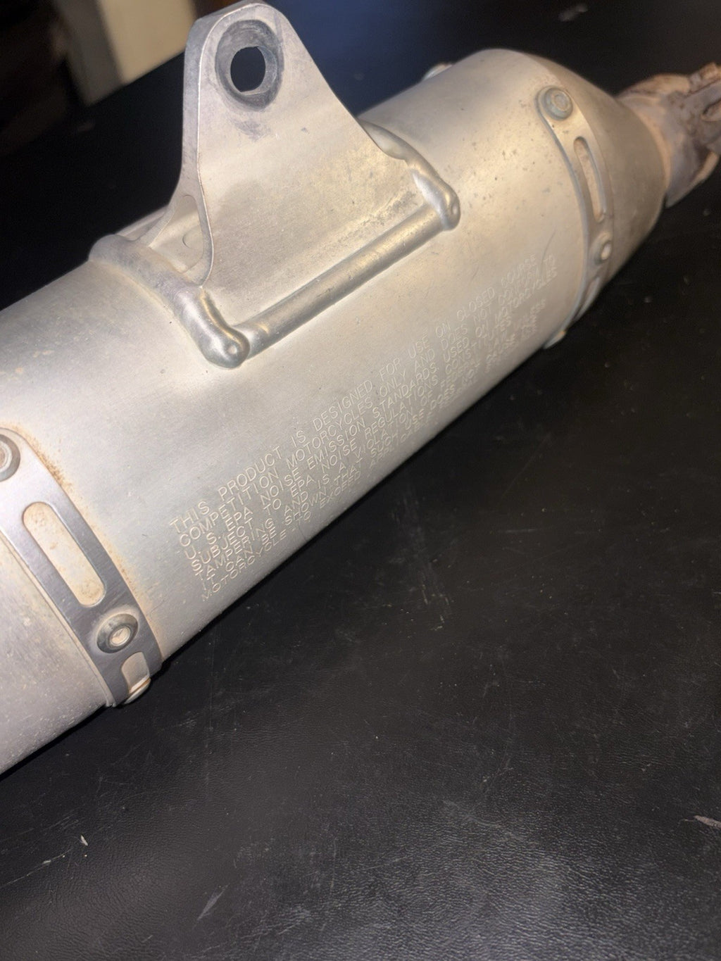 2006-2009 CRF250R OEM Exhaust Mid Y Pipe Dual Muffler Silencer Tail Slip On