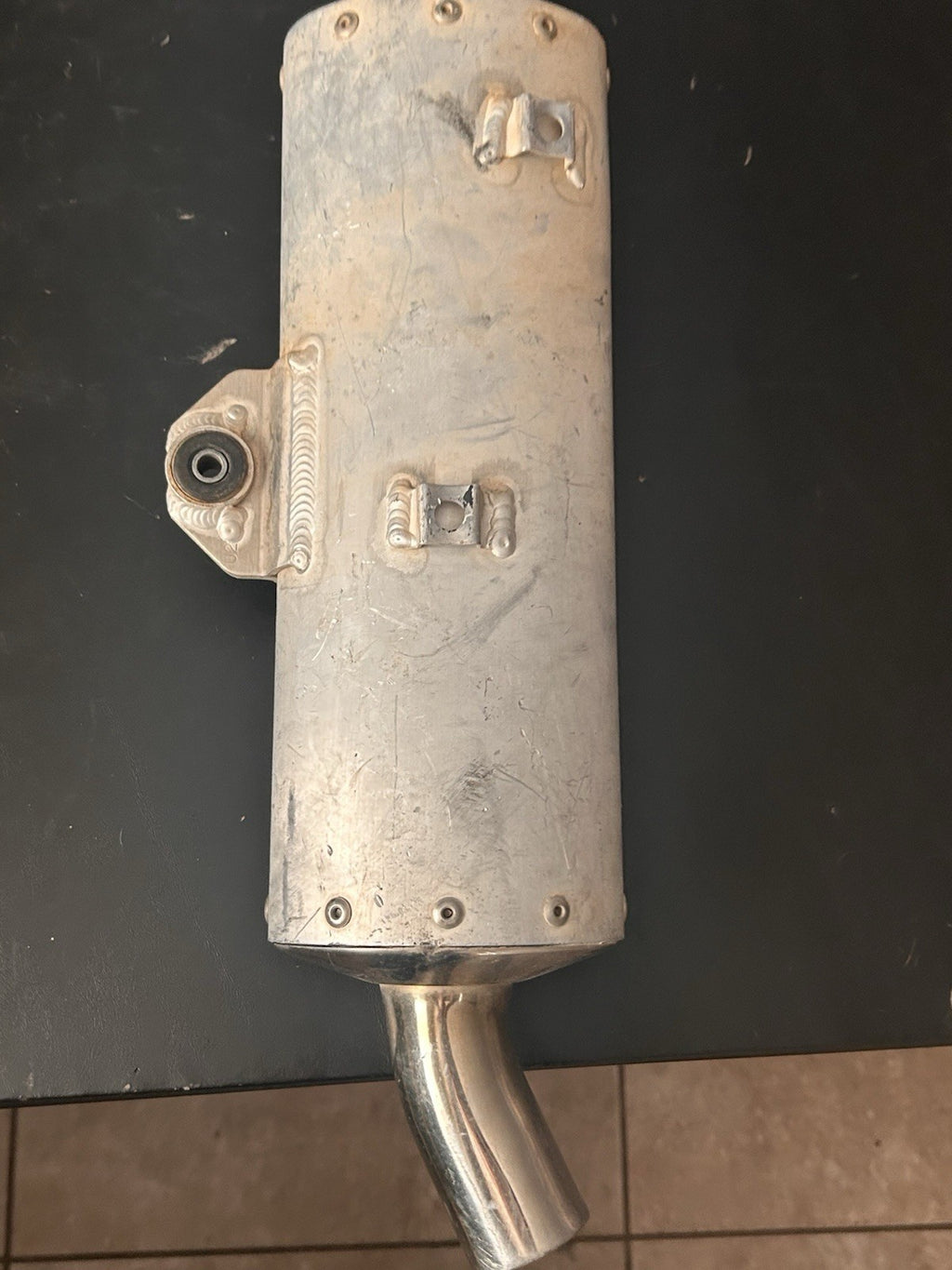 2003 - 2005 04 Yamaha YZ250F OEM Exhaust Muffler Tail Pipe Silencer Assembly
