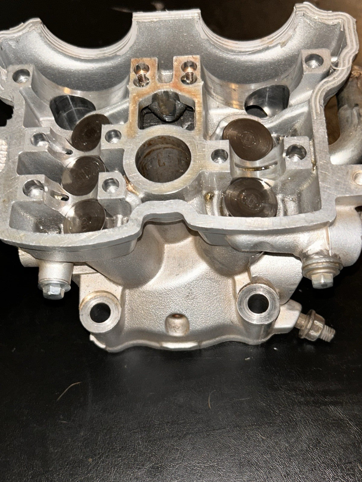 2004 Yamaha Yz250f OEM Cylinder Head Complete Valves Valve Train Assembly Top