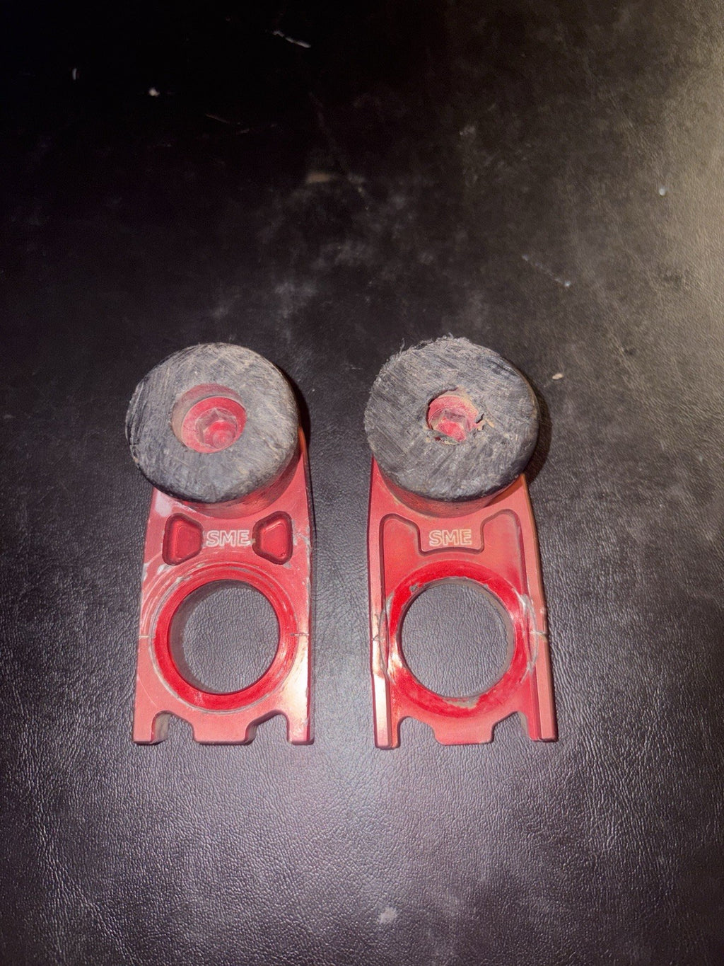 2008 Honda Crf450r Axel Sliders Chain Adjusters Super Moto Crash Sliders