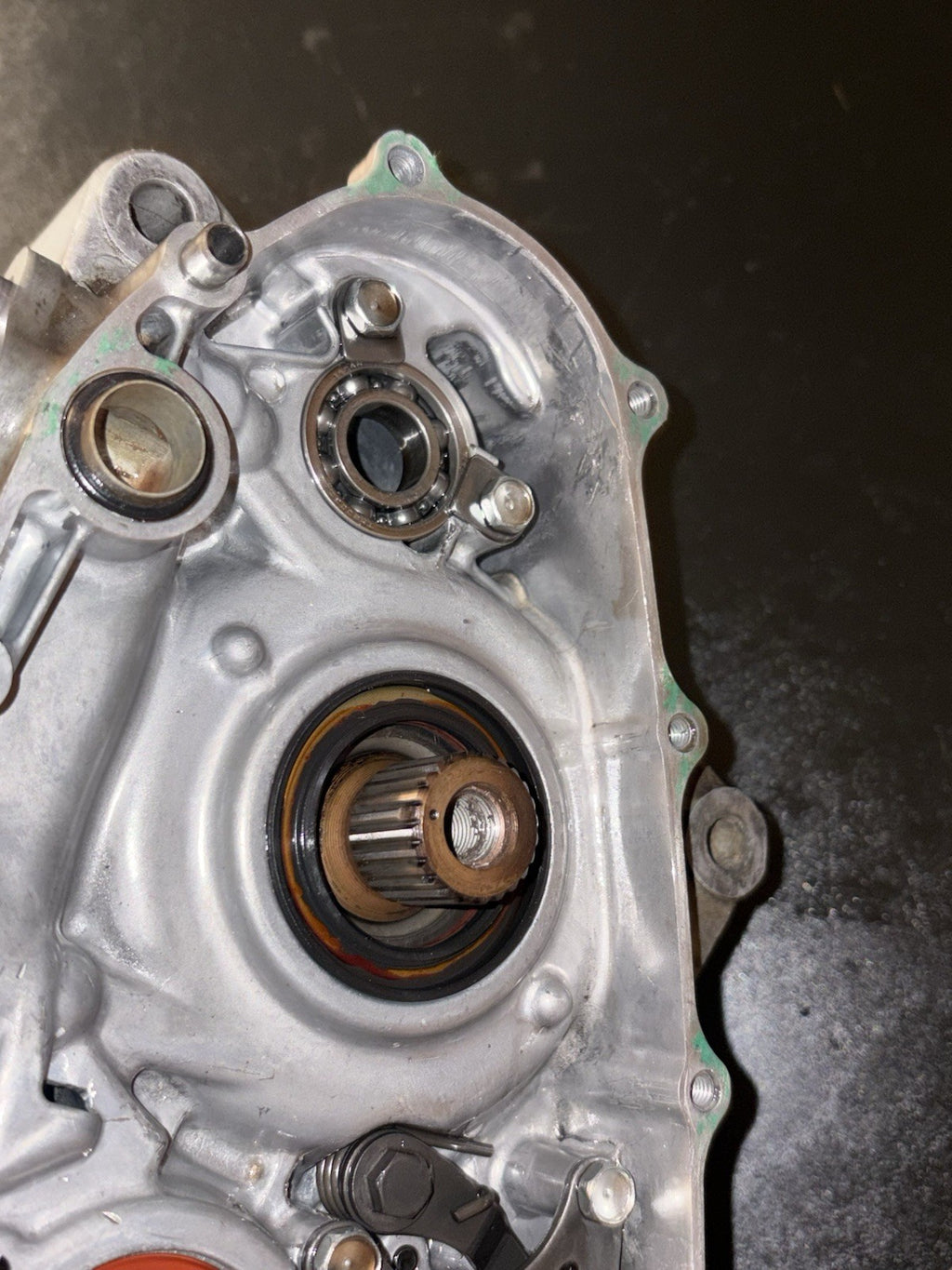 2008 Honda CRF450R Engine Transmission Bottom End Crankcase Crank Case Block Box