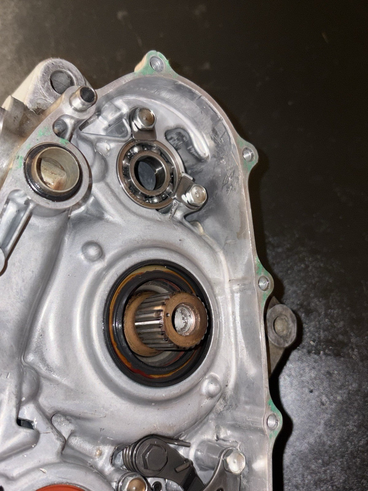 2008 Honda CRF450R Engine Transmission Bottom End Crankcase Crank Case Block Box