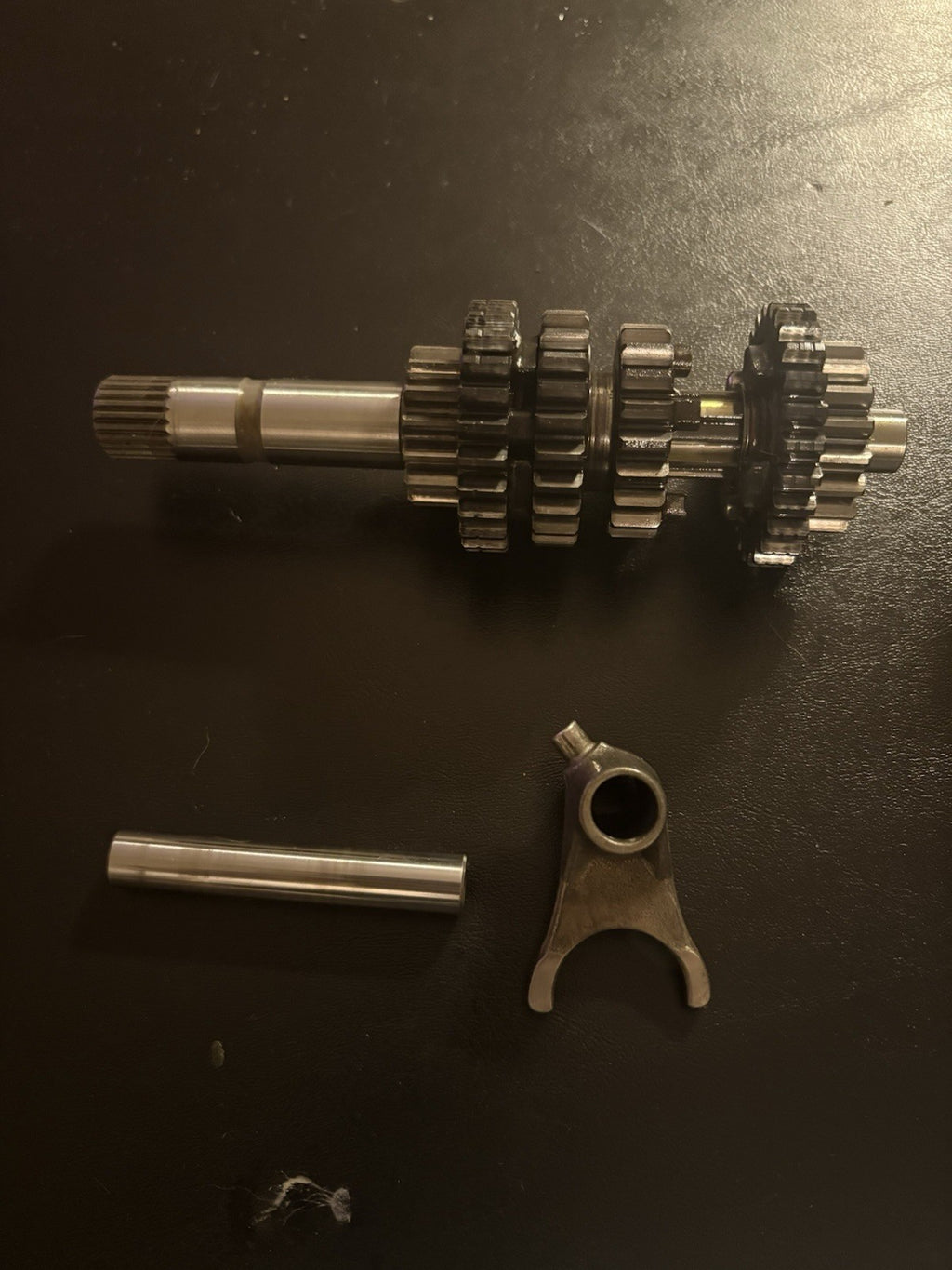 2003 96-07 HONDA CR80R CR85R CR80RB CR80 Transmission Gears Shaft Shift Fork