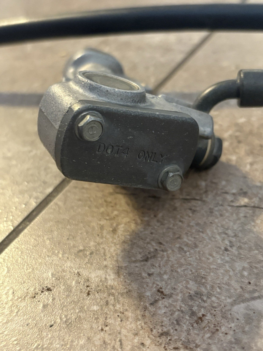 2009 Kx450f OEM Rear Back Brake Assembly Master Cylinder Caliper Line Mount