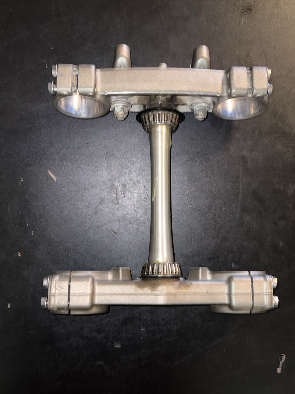 2006 - 2014 Yamaha YZ450F OEM Triple Tree Clamp Steering Stem Head Assembly